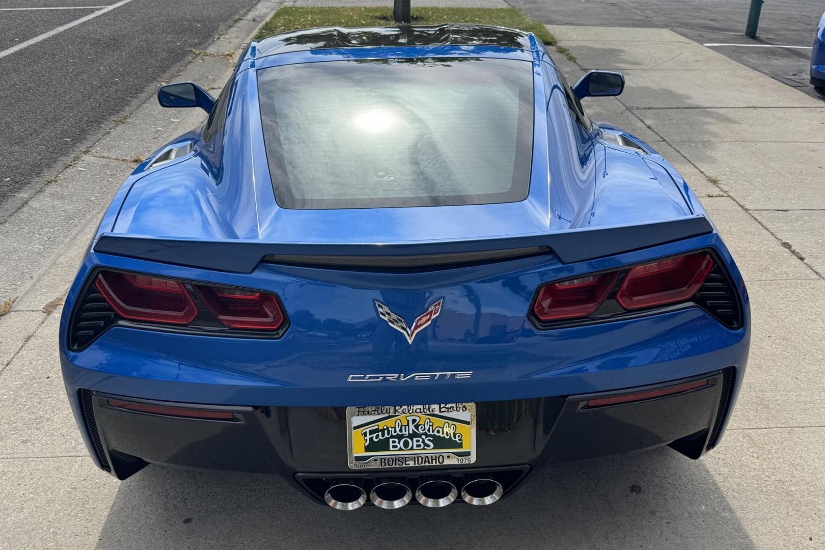 2014 Laguna Blue /Brownstone Chevrolet Corvette Stingray 3LT Z51 (1G1YL2D71E5) with an V8 6.2 Liter engine, 7 Speed Manual w/ Rev Matching transmission, located at 2304 W. Main St., Boise, ID, 83702, (208) 342-7777, 43.622105, -116.218658 - The 2014 Chevrolet Corvette Premiere Edition is a limited-production model of the Corvette Stingray, celebrating the debut of the C7 generation. Only 500 coupes were produced, exclusively in Laguna Blue with a Brownstone interior. One Owner Idaho Stingray! - Photo#18