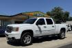 2014 Summit White /Oak GMC Sierra 2500HD Denali (1GT125E86EF) with an V8 6.6 Liter Turbo Duramax Diesel engine, Automatic 6 Speed With Overdrive Allison transmission, located at 2304 W. Main St., Boise, ID, 83702, (208) 342-7777, 43.622105, -116.218658 - Highly Optioned And Low Mileage Denali Crew Cab Long Bed! - Photo#0