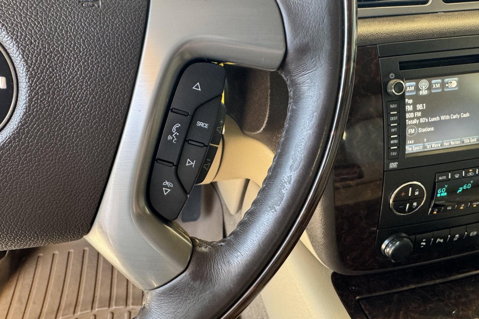 2014 Summit White /Oak GMC Sierra 2500HD Denali (1GT125E86EF) with an V8 6.6 Liter Turbo Duramax Diesel engine, Automatic 6 Speed With Overdrive Allison transmission, located at 2304 W. Main St., Boise, ID, 83702, (208) 342-7777, 43.622105, -116.218658 - Highly Optioned And Low Mileage Denali Crew Cab Long Bed! - Photo#13
