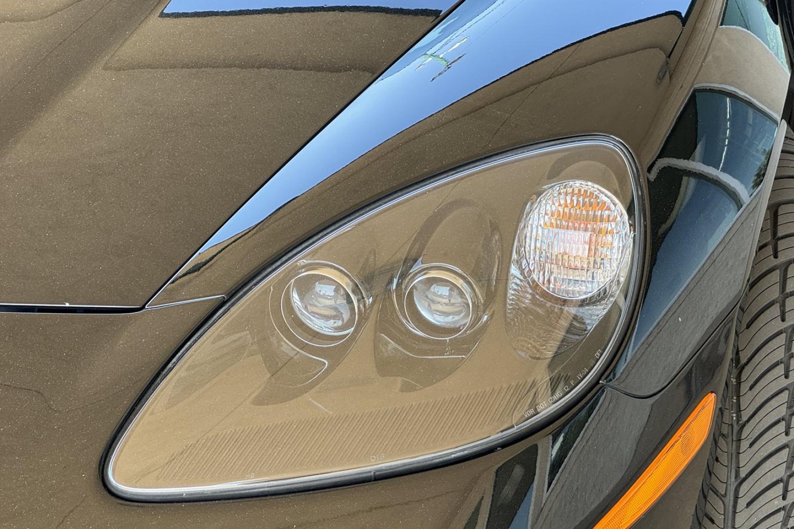 2008 Black /Tan Chevrolet Corvette 2LT (1G1YY26W785) with an V8 6.2 Liter engine, Automatic 6 Speed transmission, located at 2304 W. Main St., Boise, ID, 83702, (208) 342-7777, 43.622105, -116.218658 - Photo#12