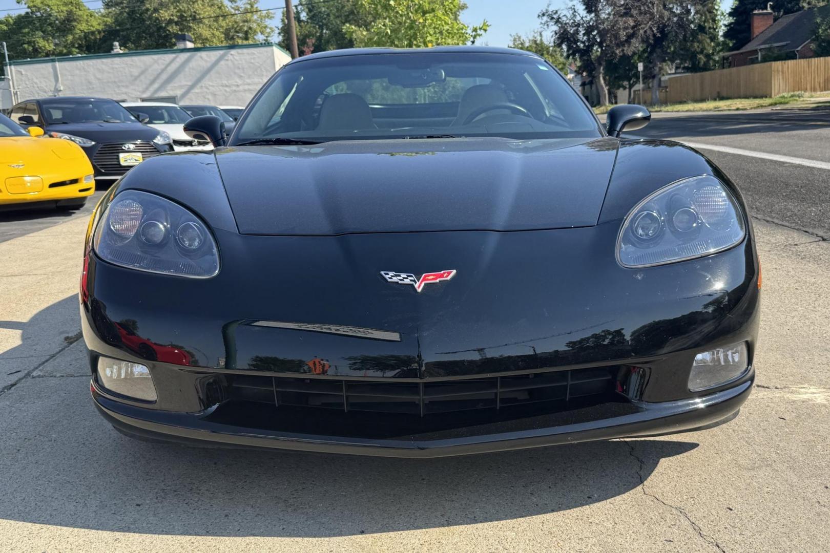 2008 Black /Tan Chevrolet Corvette 2LT (1G1YY26W785) with an V8 6.2 Liter engine, Automatic 6 Speed transmission, located at 2304 W. Main St., Boise, ID, 83702, (208) 342-7777, 43.622105, -116.218658 - Photo#22