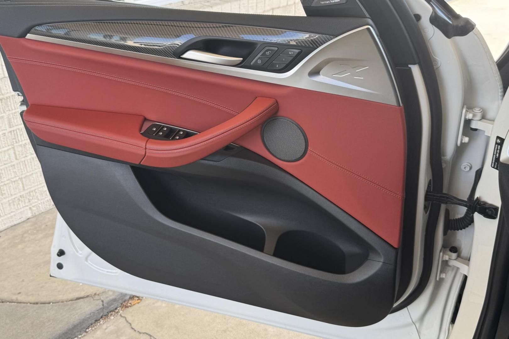 2022 Alpine White /Sakhir Orange/Black Leather BMW X3 M Competition Package (5YM13EC09N9) with an Inine 6 Cyl Twin Turbo engine, Automatic 8 Speed transmission, located at 2304 W. Main St., Boise, ID, 83702, (208) 342-7777, 43.622105, -116.218658 - Looking For Sport? How about 503 horsepower and 479 pound-feet of Torque! Only 8,000 Miles! - Photo#8