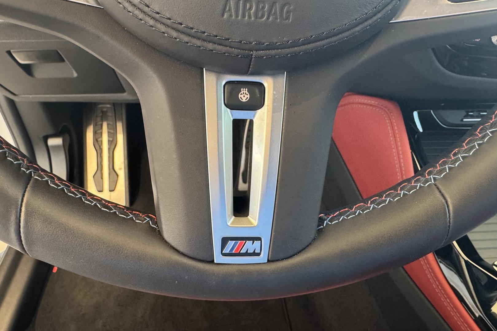 2022 Alpine White /Sakhir Orange/Black Leather BMW X3 M Competition Package (5YM13EC09N9) with an Inine 6 Cyl Twin Turbo engine, Automatic 8 Speed transmission, located at 2304 W. Main St., Boise, ID, 83702, (208) 342-7777, 43.622105, -116.218658 - Looking For Sport? How about 503 horsepower and 479 pound-feet of Torque! Only 8,000 Miles! - Photo#15