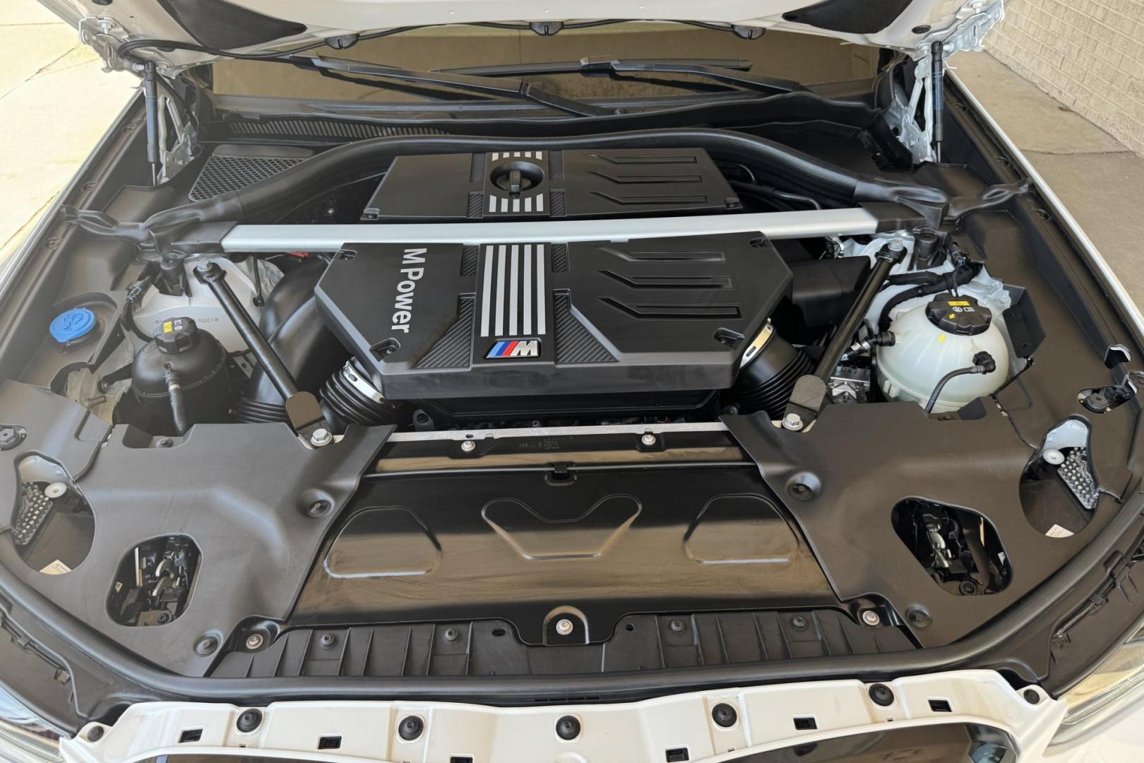 2022 Alpine White /Sakhir Orange/Black Leather BMW X3 M Competition Package (5YM13EC09N9) with an Inine 6 Cyl Twin Turbo engine, Automatic 8 Speed transmission, located at 2304 W. Main St., Boise, ID, 83702, (208) 342-7777, 43.622105, -116.218658 - Looking For Sport? How about 503 horsepower and 479 pound-feet of Torque! Only 8,000 Miles! - Photo#22