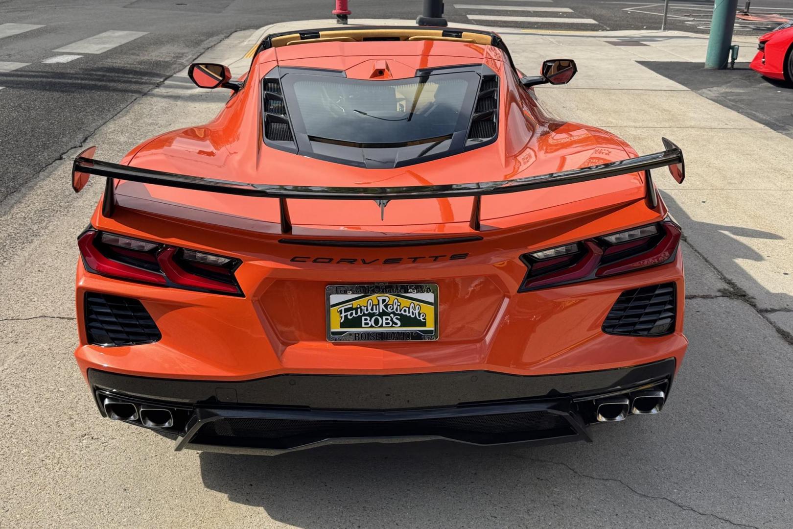 2020 Sebring Orange /Natural Chevrolet Corvette Stingray 3LT Z51 (1G1Y82D43L5) with an V8 6.2 Liter engine, Automatic 8 Speed transmission, located at 2304 W. Main St., Boise, ID, 83702, (208) 342-7777, 43.622105, -116.218658 - Breathtaking C8! Only 2k Miles! - Photo#1