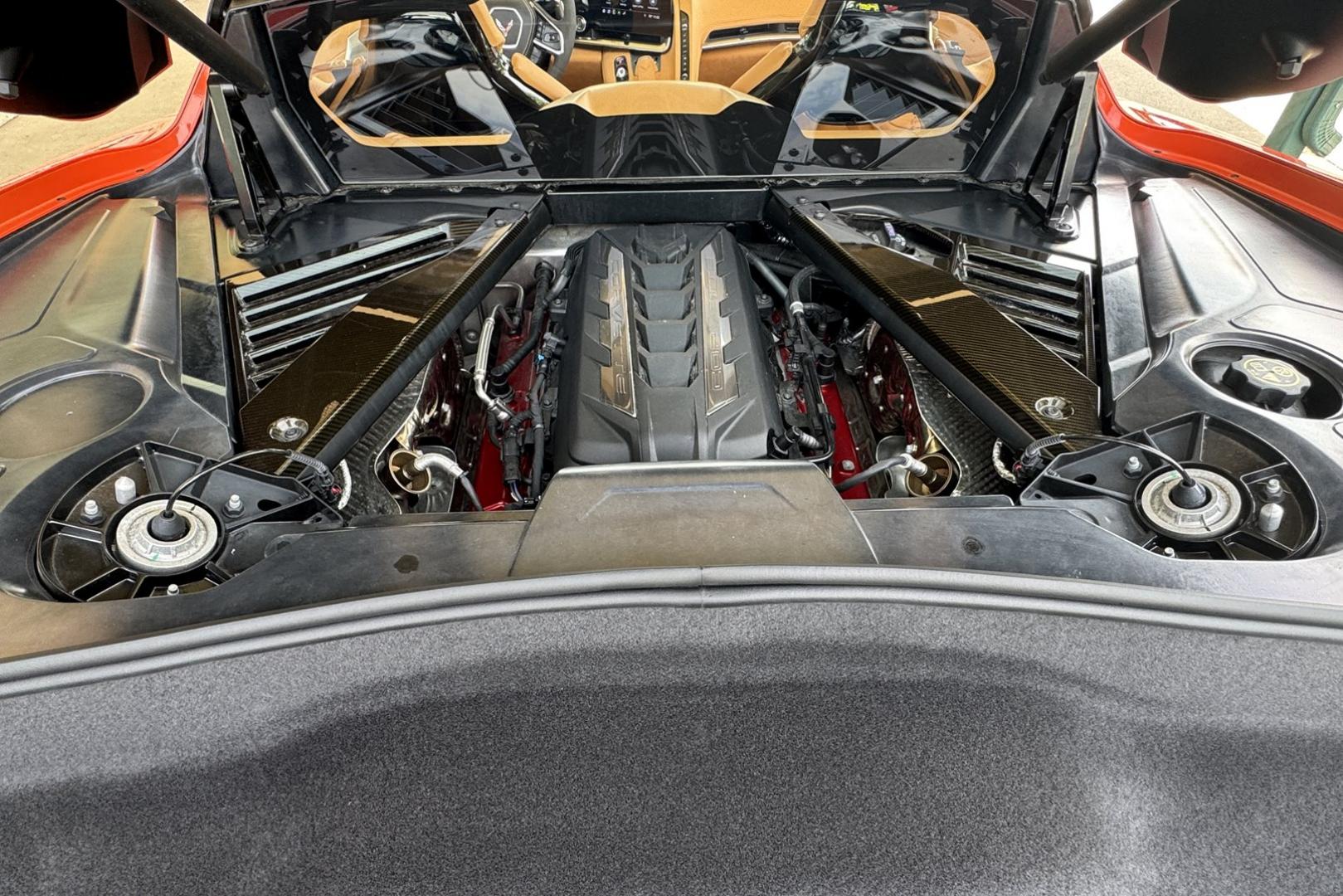 2020 Sebring Orange /Natural Chevrolet Corvette Stingray 3LT Z51 (1G1Y82D43L5) with an V8 6.2 Liter engine, Automatic 8 Speed transmission, located at 2304 W. Main St., Boise, ID, 83702, (208) 342-7777, 43.622105, -116.218658 - Breathtaking C8! Only 2k Miles! - Photo#24