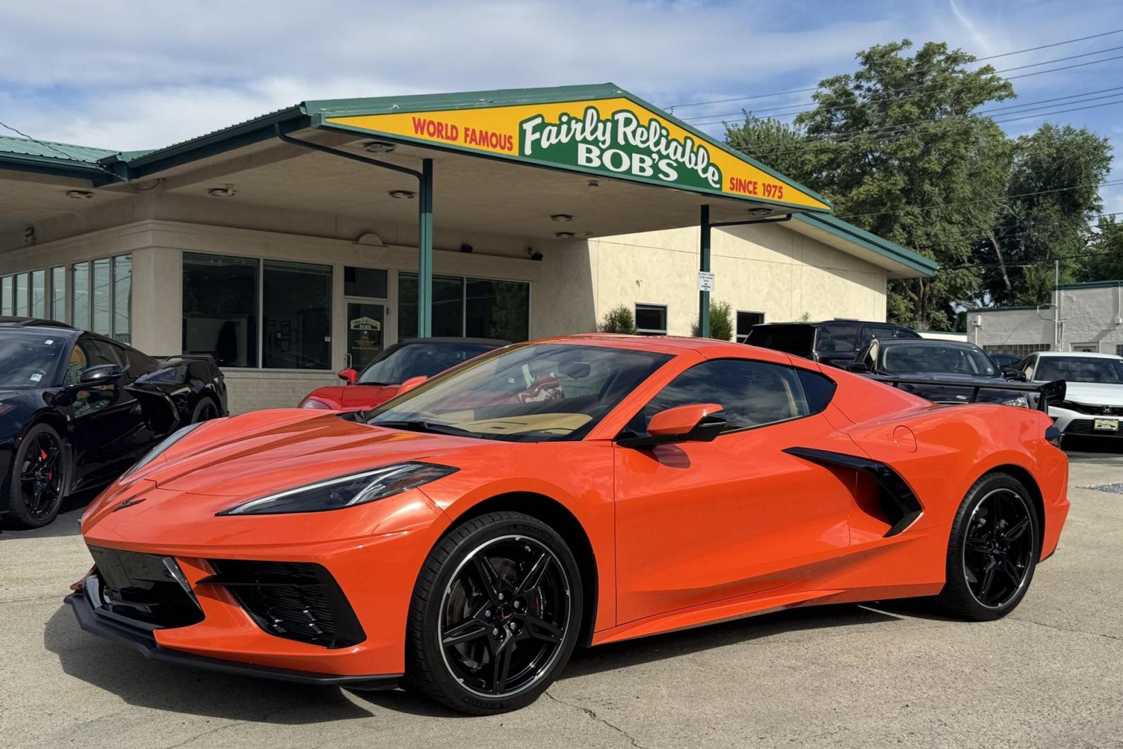 2020 Sebring Orange /Natural Chevrolet Corvette Stingray 3LT Z51 (1G1Y82D43L5) with an V8 6.2 Liter engine, Automatic 8 Speed transmission, located at 2304 W. Main St., Boise, ID, 83702, (208) 342-7777, 43.622105, -116.218658 - Breathtaking C8! Only 2k Miles! - Photo#25