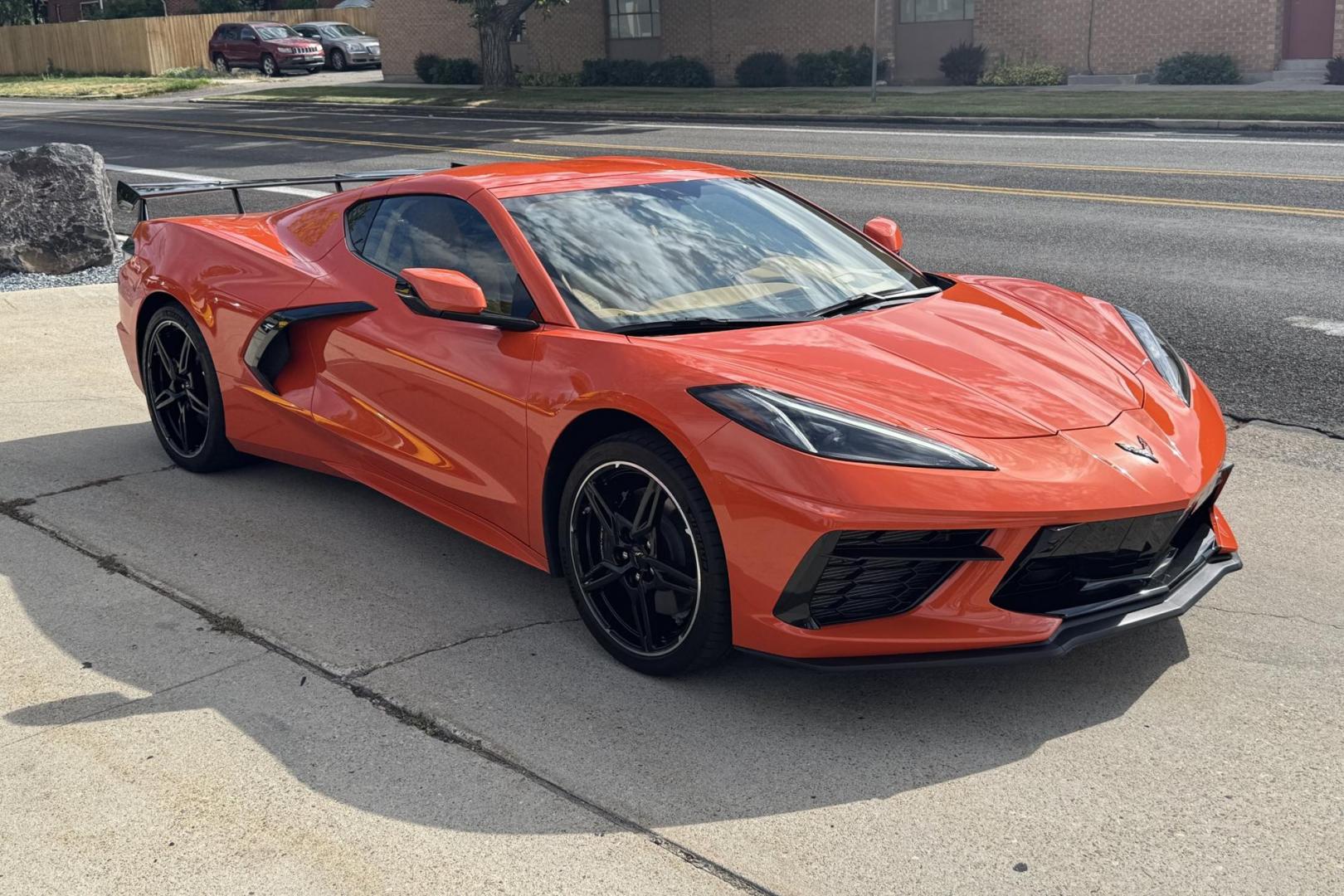 2020 Sebring Orange /Natural Chevrolet Corvette Stingray 3LT Z51 (1G1Y82D43L5) with an V8 6.2 Liter engine, Automatic 8 Speed transmission, located at 2304 W. Main St., Boise, ID, 83702, (208) 342-7777, 43.622105, -116.218658 - Breathtaking C8! Only 2k Miles! - Photo#27