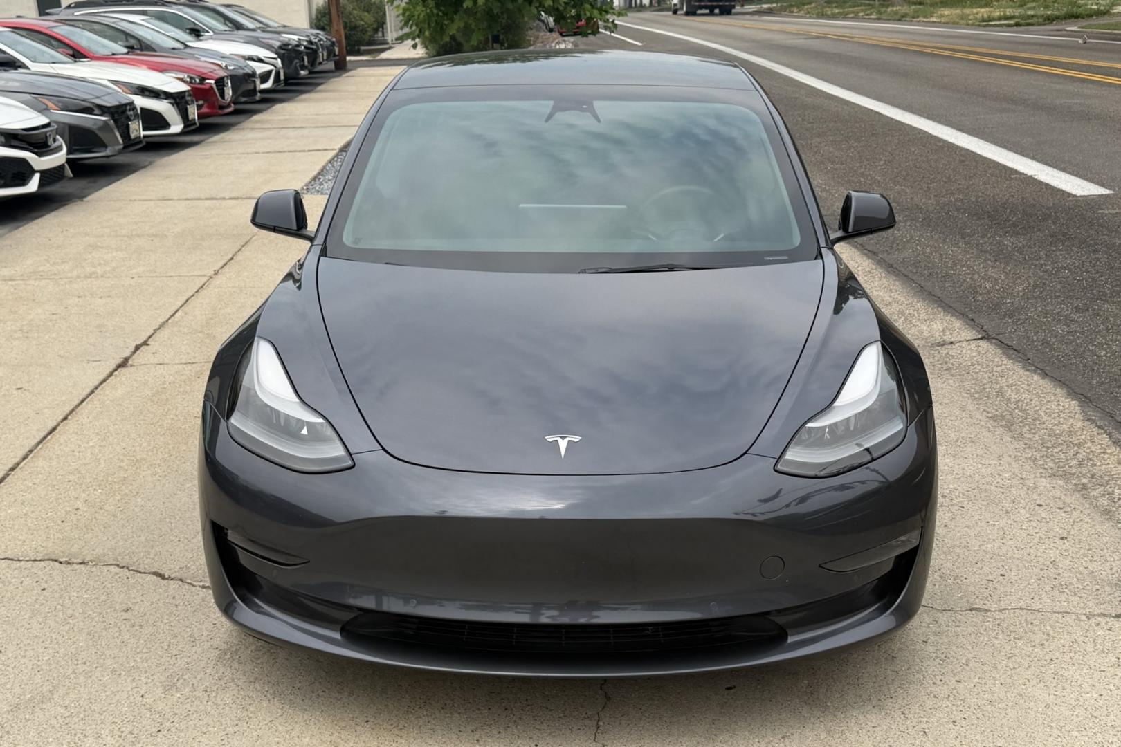 2022 Midnight Silver Metallic /Black Tesla Model 3 Performance (5YJ3E1EC3NF) with an 75 kWh engine, Automatic transmission, located at 2304 W. Main St., Boise, ID, 83702, (208) 342-7777, 43.622105, -116.218658 - All Wheel Drive Performance! Clean And Ready To Go!- Photo#3
