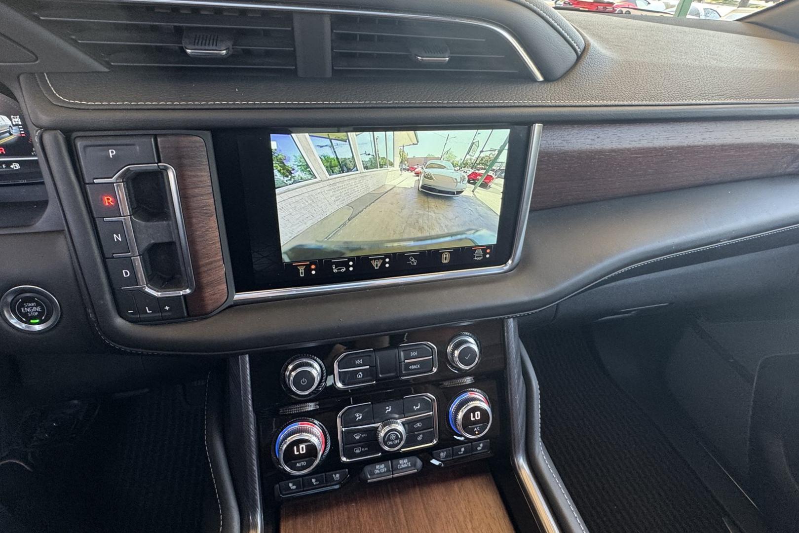 2023 White /Alpine Umber GMC Yukon Denali Ultimate (1GKS2KKT6PR) with an 6 Cyl 3.0 Liter Turbo Diesel engine, Automatic 10 Speed transmission, located at 2304 W. Main St., Boise, ID, 83702, (208) 342-7777, 43.622105, -116.218658 - Rear Entertainment System! Panoramic Sunroof! - Photo#15
