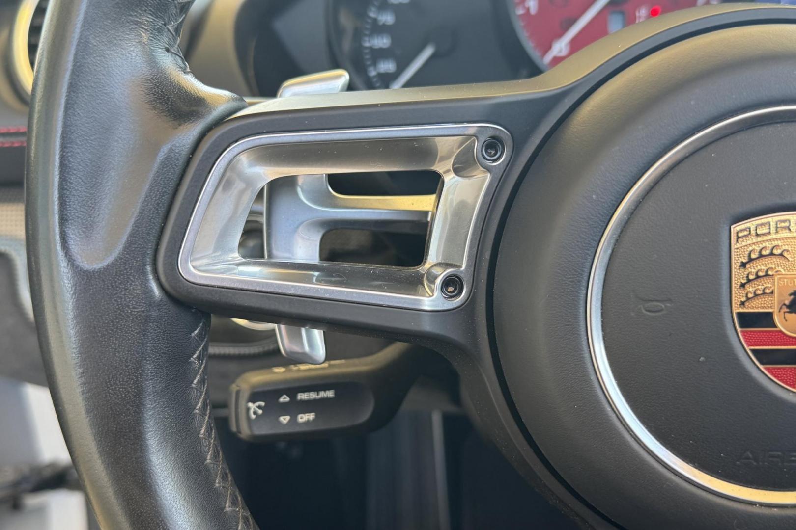 2018 Agate Grey /Black Alacantra Porsche 718 Boxster GTS Roadster (WP0CB2A8XJS) with an 4 Cyl 2.5 Liter Turbo engine, Automatic 7 Speed transmission, located at 2304 W. Main St., Boise, ID, 83702, (208) 342-7777, 43.622105, -116.218658 - Photo#6