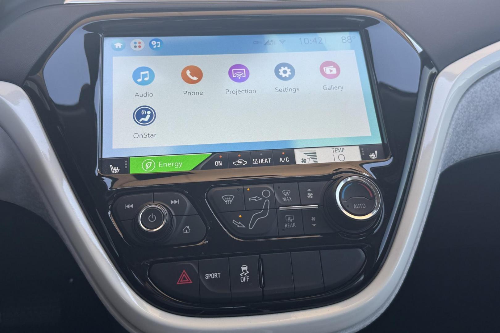 2019 Cajun Red /Gray Chevrolet Bolt LT (1G1FY6S0XK4) with an 60 kWh engine, Automatic transmission, located at 2304 W. Main St., Boise, ID, 83702, (208) 342-7777, 43.622105, -116.218658 - Battery Warranty Until July 18th, 2030 or 115,586 Miles! - Photo#5