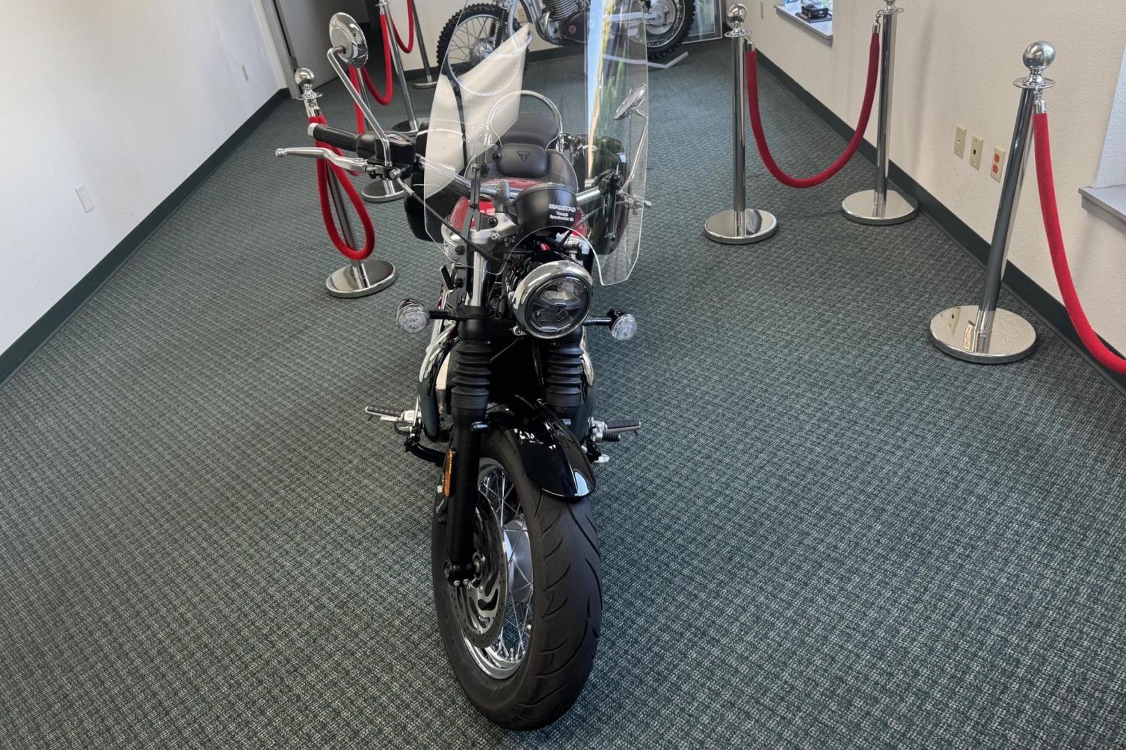 2022 Hopper Red /Black Triumph Bonneville Speedmaster (SMTD46HL6NT) with an 1200cc engine, 6 Speed Manual transmission, located at 2304 W. Main St., Boise, ID, 83702, (208) 342-7777, 43.622105, -116.218658 - One Owner! Idaho Motorcycle! Only 3k Miles! - Photo#1