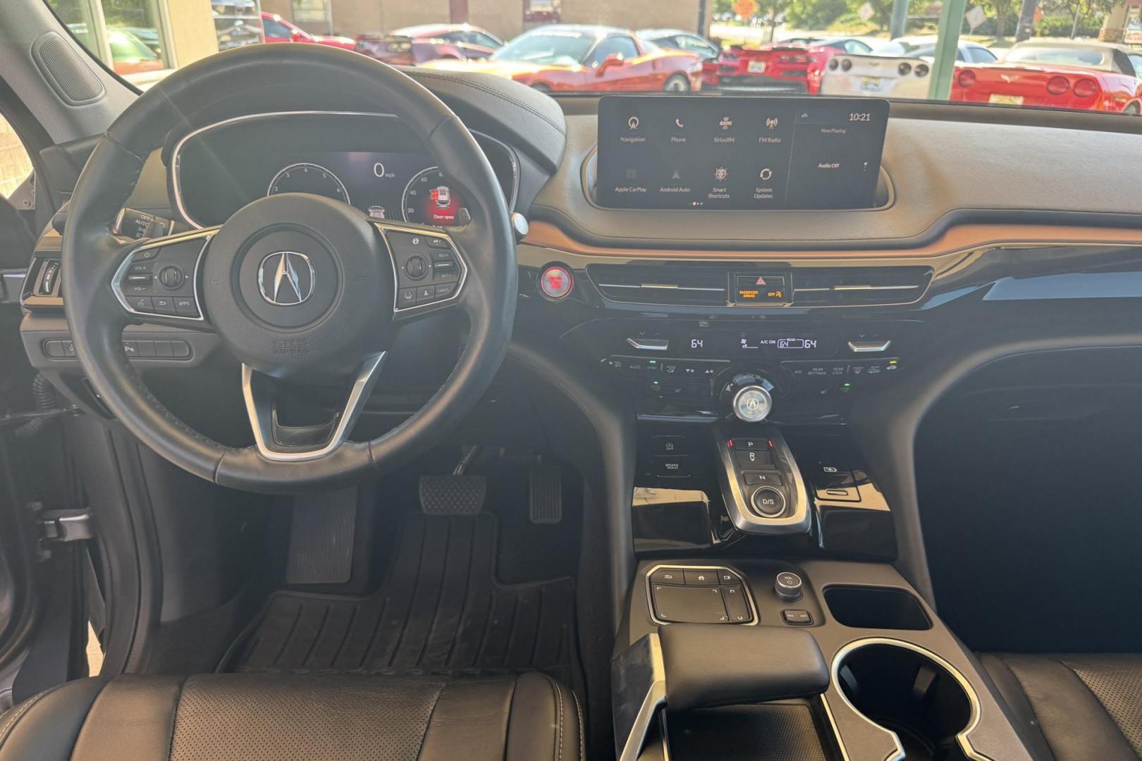 2022 Liquid Carbon Metallic /Ebony Acura MDX Technology (5J8YE1H49NL) with an V6 3.5 Liter engine, Automatic 10 Speed transmission, located at 2304 W. Main St., Boise, ID, 83702, (208) 342-7777, 43.622105, -116.218658 - One Owner Idaho MDX! Must See! Must Drive! - Photo#24