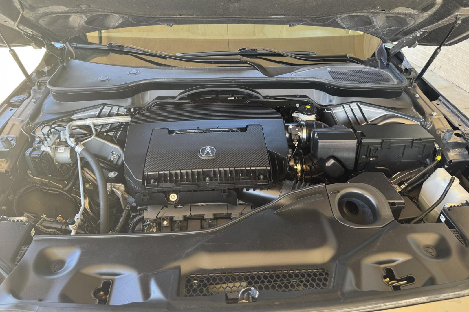 2022 Liquid Carbon Metallic /Ebony Acura MDX Technology (5J8YE1H49NL) with an V6 3.5 Liter engine, Automatic 10 Speed transmission, located at 2304 W. Main St., Boise, ID, 83702, (208) 342-7777, 43.622105, -116.218658 - One Owner Idaho MDX! Must See! Must Drive! - Photo#26