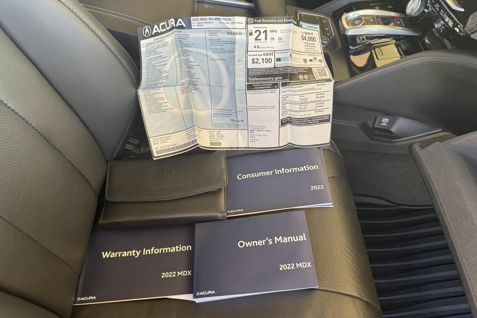 2022 Liquid Carbon Metallic /Ebony Acura MDX Technology (5J8YE1H49NL) with an V6 3.5 Liter engine, Automatic 10 Speed transmission, located at 2304 W. Main St., Boise, ID, 83702, (208) 342-7777, 43.622105, -116.218658 - One Owner Idaho MDX! Must See! Must Drive! - Photo#28