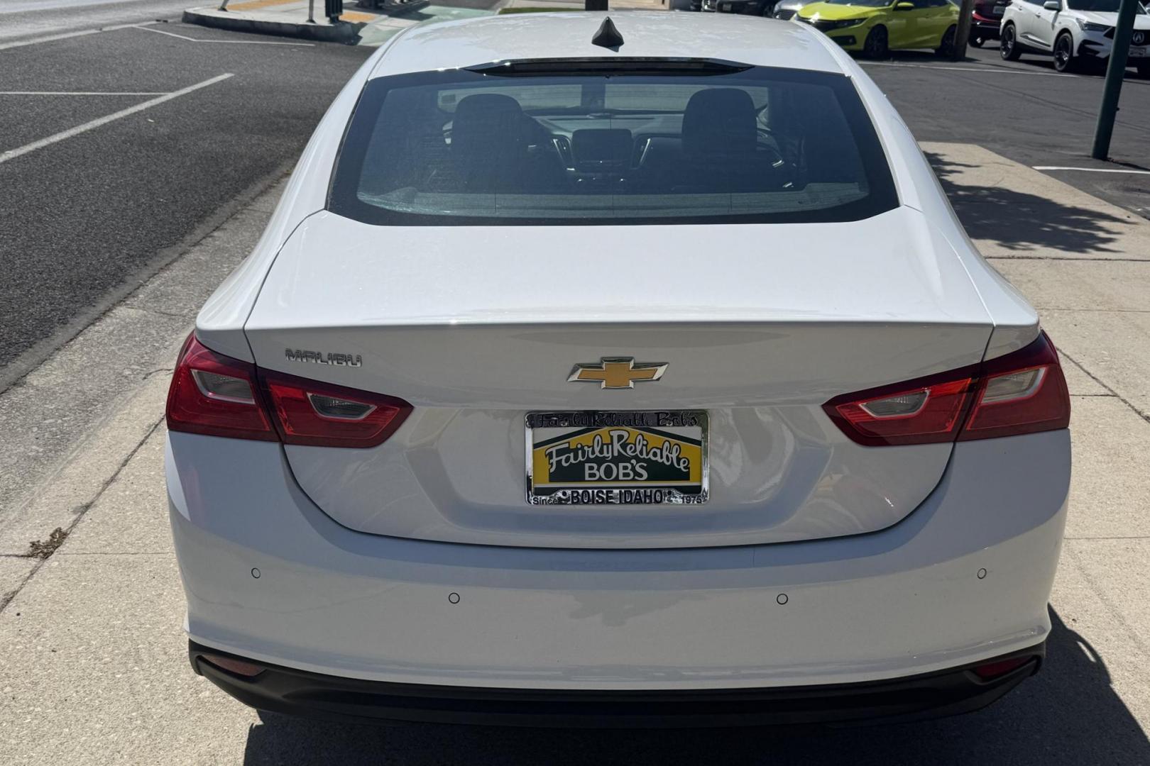 2020 Summit White /Black Chevrolet Malibu LS (1G1ZC5ST0LF) with an 4 Cyl 1.5 Liter Turbo engine, Automatic transmission, located at 2304 W. Main St., Boise, ID, 83702, (208) 342-7777, 43.622105, -116.218658 - Very Clean, Low Mileage Malibu! - Photo#1