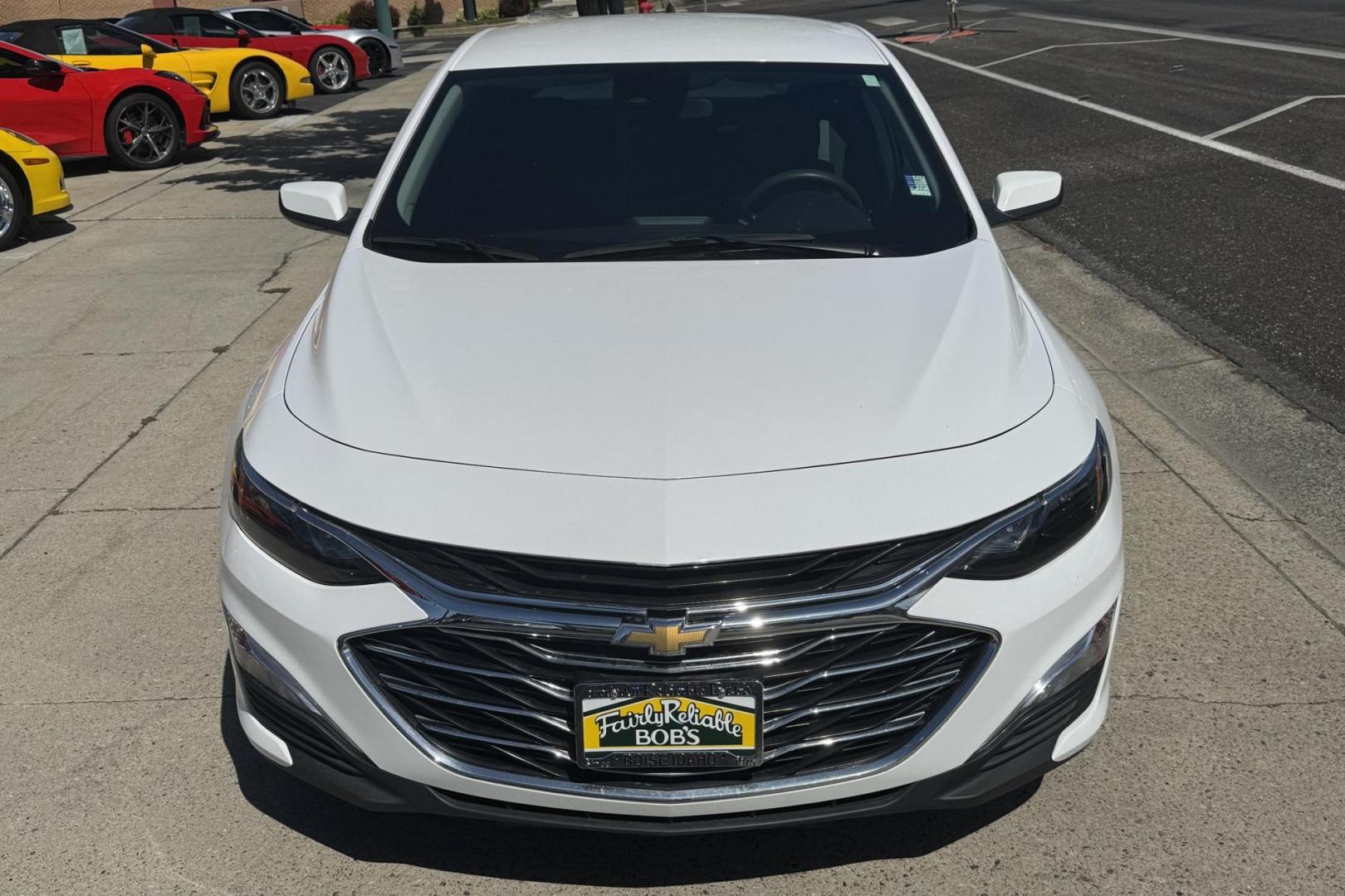 2020 Summit White /Black Chevrolet Malibu LS (1G1ZC5ST0LF) with an 4 Cyl 1.5 Liter Turbo engine, Automatic transmission, located at 2304 W. Main St., Boise, ID, 83702, (208) 342-7777, 43.622105, -116.218658 - Very Clean, Low Mileage Malibu! - Photo#3