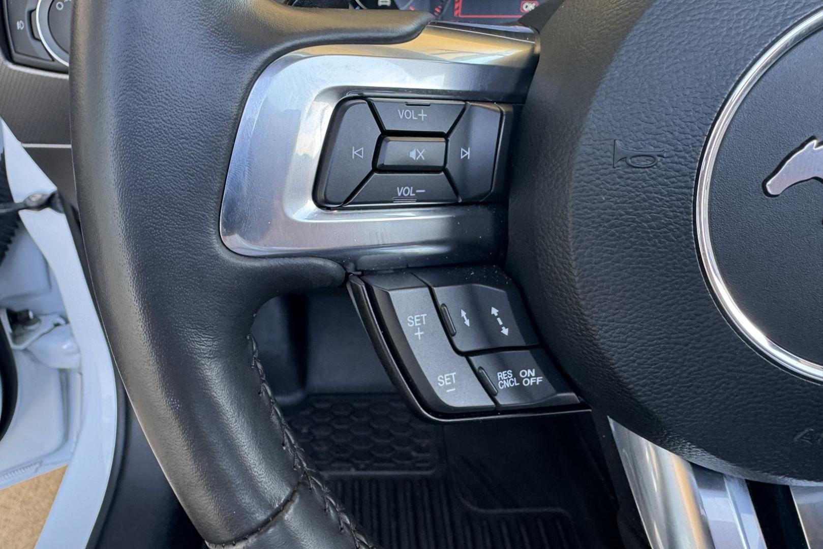 2021 Oxford White /Black Ford Mustang GT Premium (1FATP8FF5M5) with an V8 5.0 Liter engine, Automatic 10 Speed transmission, located at 2304 W. Main St., Boise, ID, 83702, (208) 342-7777, 43.622105, -116.218658 - Incredibly Gorgeous Mustang GT Premium! - Photo#8