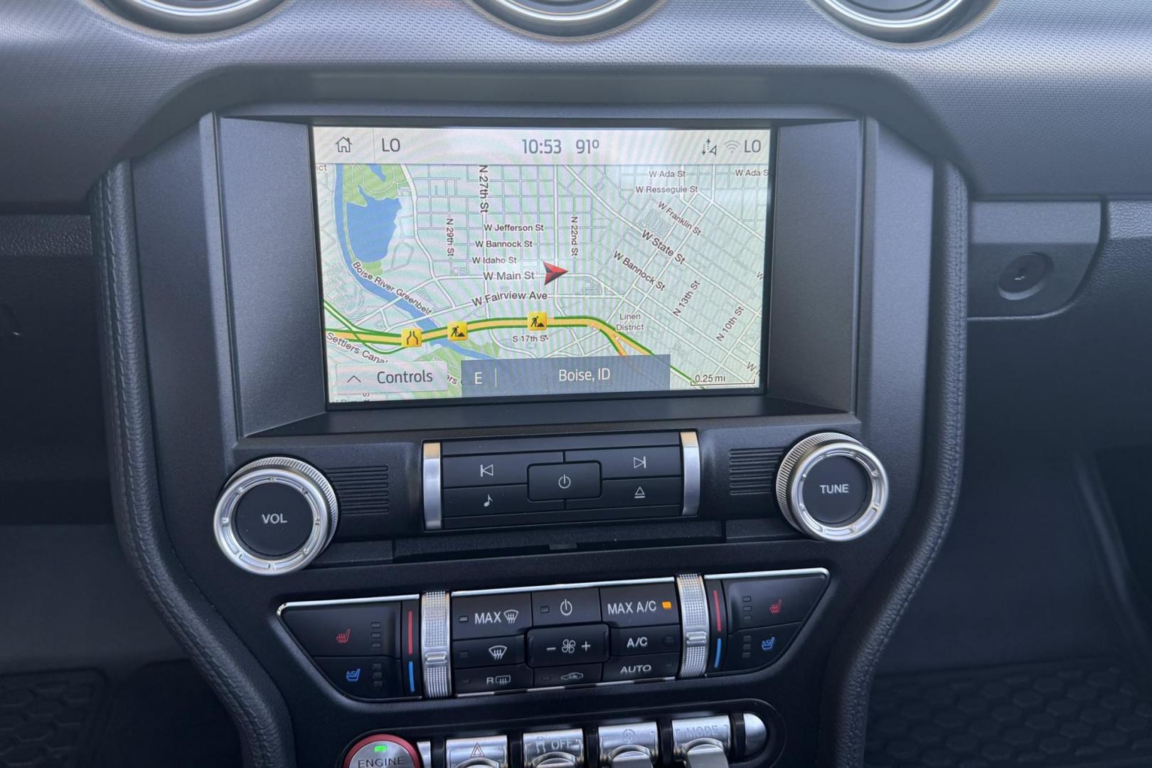 2021 Oxford White /Black Ford Mustang GT Premium (1FATP8FF5M5) with an V8 5.0 Liter engine, Automatic 10 Speed transmission, located at 2304 W. Main St., Boise, ID, 83702, (208) 342-7777, 43.622105, -116.218658 - Incredibly Gorgeous Mustang GT Premium! - Photo#9