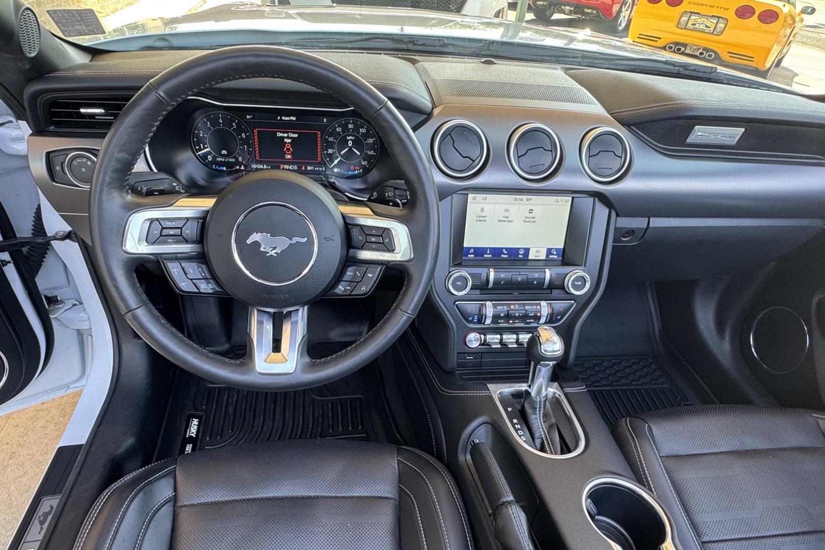2021 Oxford White /Black Ford Mustang GT Premium (1FATP8FF5M5) with an V8 5.0 Liter engine, Automatic 10 Speed transmission, located at 2304 W. Main St., Boise, ID, 83702, (208) 342-7777, 43.622105, -116.218658 - Incredibly Gorgeous Mustang GT Premium! - Photo#16