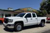 2017 Summit White /Gray GMC Sierra 1500 (1GTV2LEH3HZ) with an V8 5.3 Liter engine, Automatic 6 Speed transmission, located at 2304 W. Main St., Boise, ID, 83702, (208) 342-7777, 43.622105, -116.218658 - New Tires! Seats Six! - Photo#0