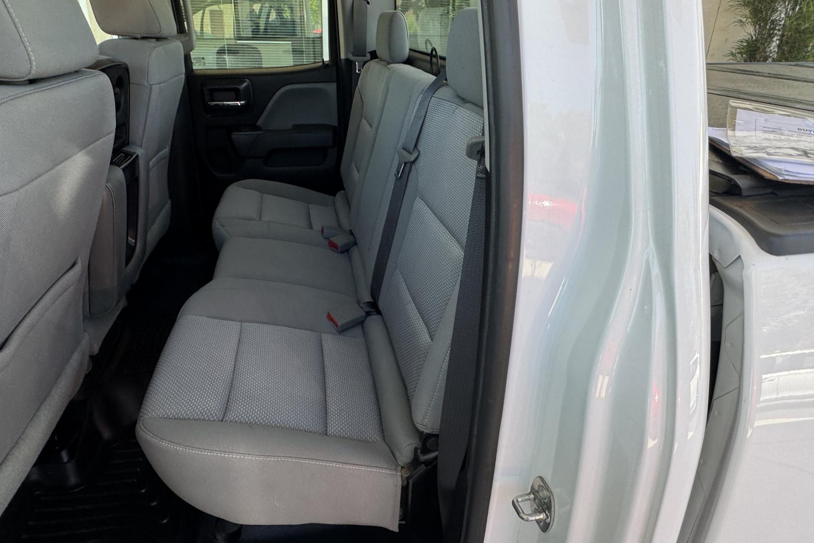 2017 Summit White /Gray GMC Sierra 1500 (1GTV2LEH3HZ) with an V8 5.3 Liter engine, Automatic 6 Speed transmission, located at 2304 W. Main St., Boise, ID, 83702, (208) 342-7777, 43.622105, -116.218658 - New Tires! Seats Six! - Photo#6