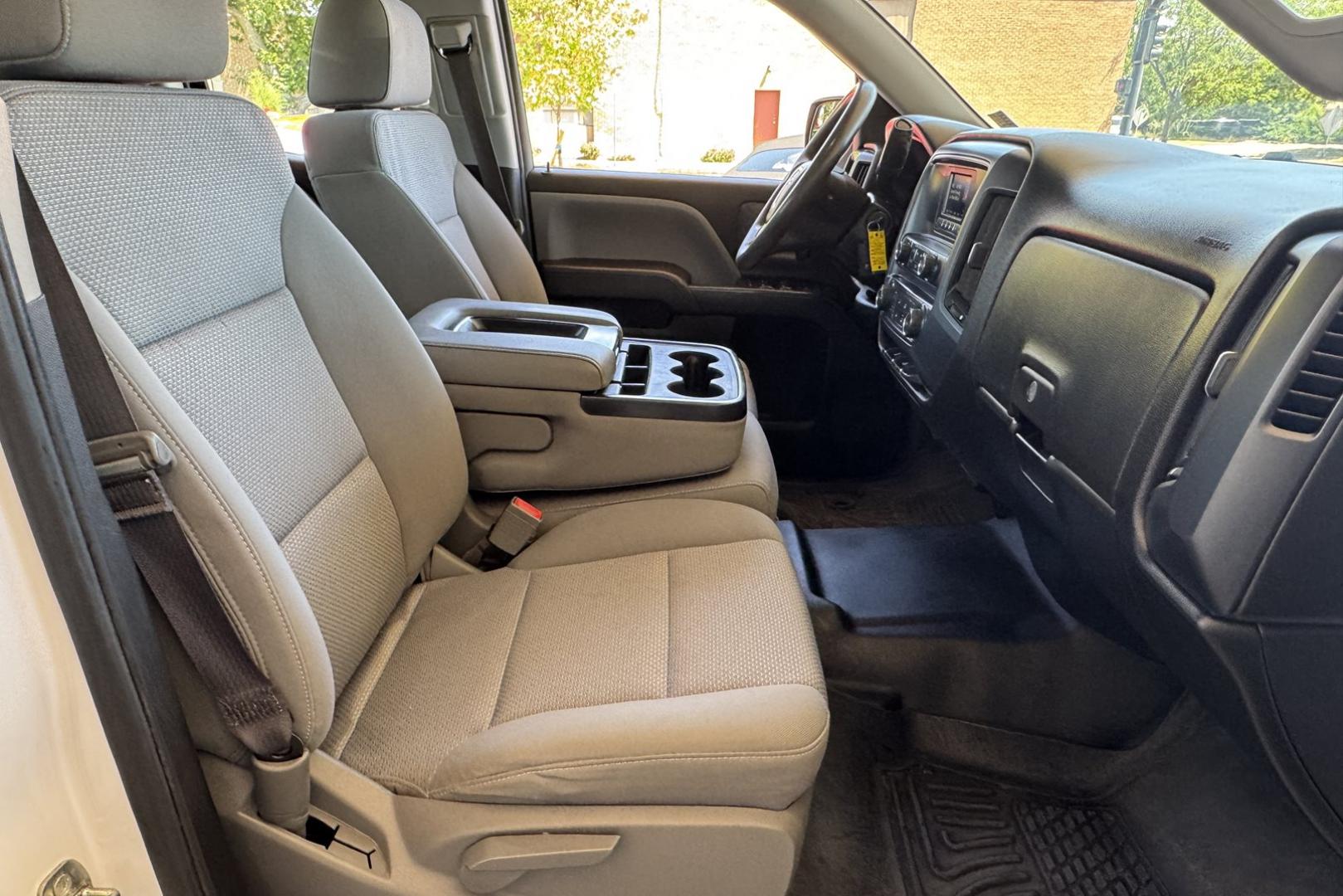 2017 Summit White /Gray GMC Sierra 1500 (1GTV2LEH3HZ) with an V8 5.3 Liter engine, Automatic 6 Speed transmission, located at 2304 W. Main St., Boise, ID, 83702, (208) 342-7777, 43.622105, -116.218658 - New Tires! Seats Six! - Photo#13