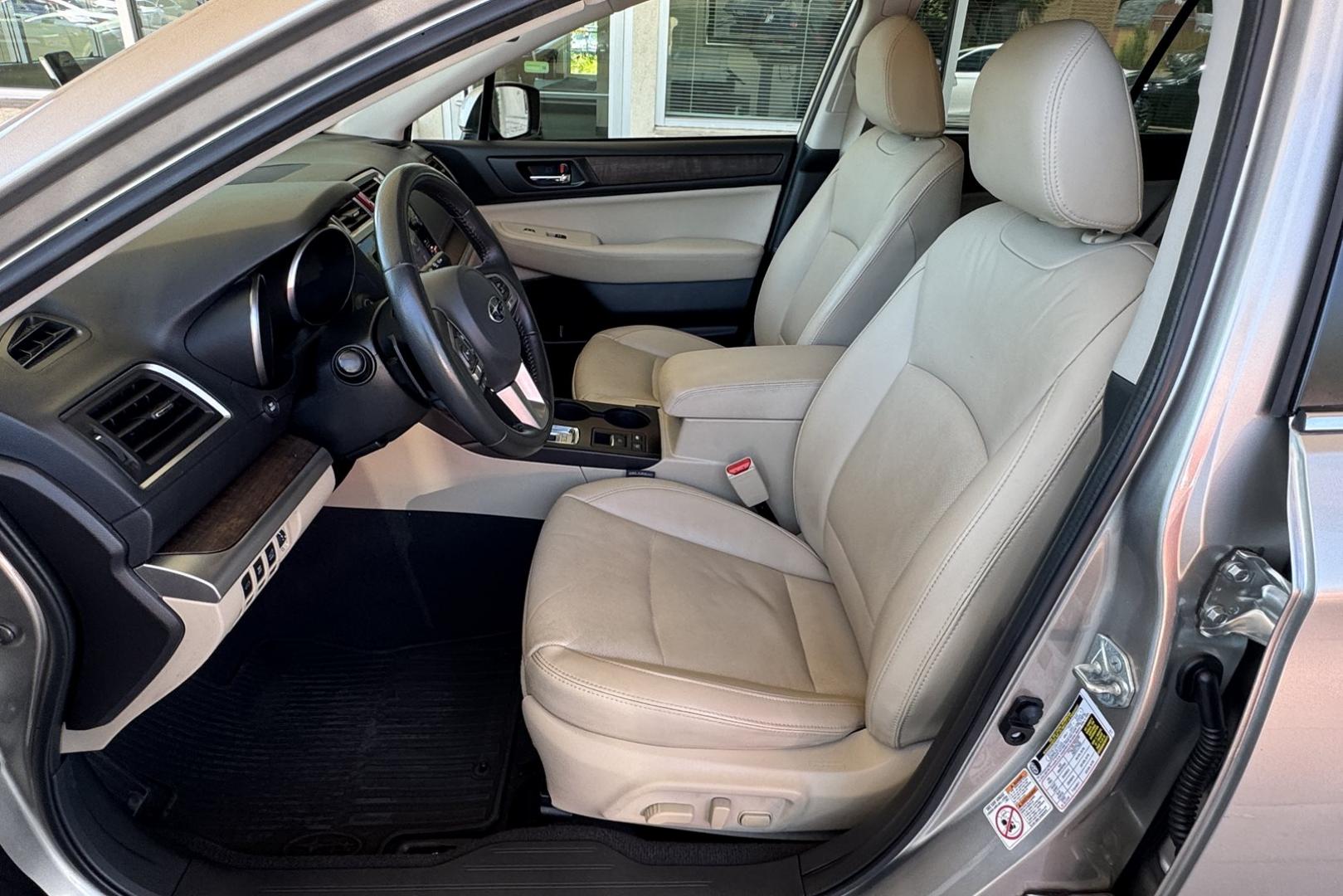 2017 Tungsten Metallic /Tan Subaru Outback Limited (4S4BSANC5H3) with an H4 2.5 Liter engine, Automatic transmission, located at 2304 W. Main St., Boise, ID, 83702, (208) 342-7777, 43.622105, -116.218658 - One Owner Idaho Outback! - Photo#13