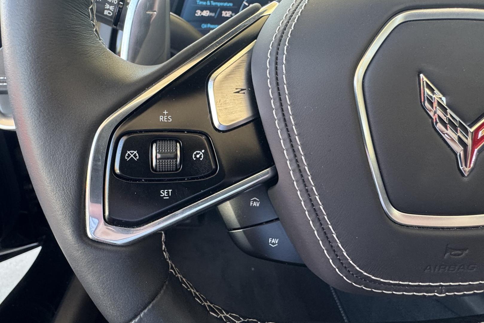 2021 Black /Ebony Chevrolet Corvette Stingray 3LT Z51 (1G1YC2D48M5) with an V8 6.2 Liter engine, Automatic 8 Speed transmission, located at 2304 W. Main St., Boise, ID, 83702, (208) 342-7777, 43.622105, -116.218658 - Photo#9