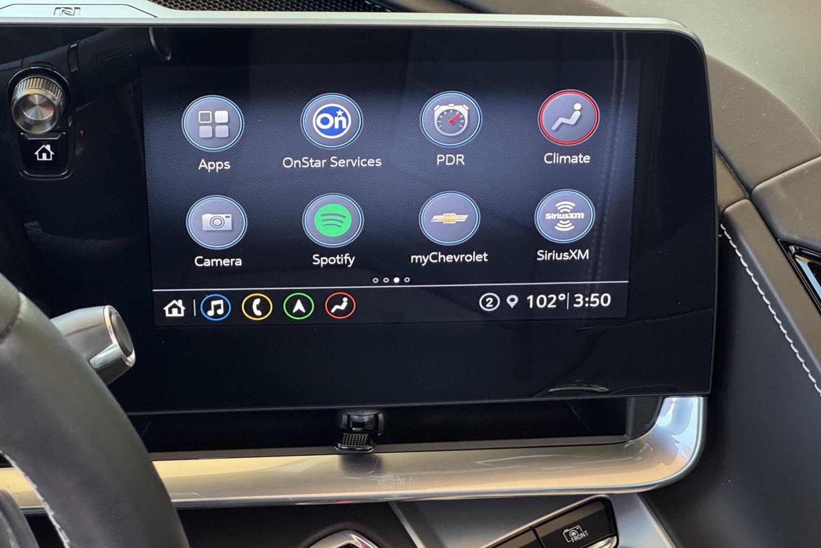 2021 Black /Ebony Chevrolet Corvette Stingray 3LT Z51 (1G1YC2D48M5) with an V8 6.2 Liter engine, Automatic 8 Speed transmission, located at 2304 W. Main St., Boise, ID, 83702, (208) 342-7777, 43.622105, -116.218658 - Photo#16
