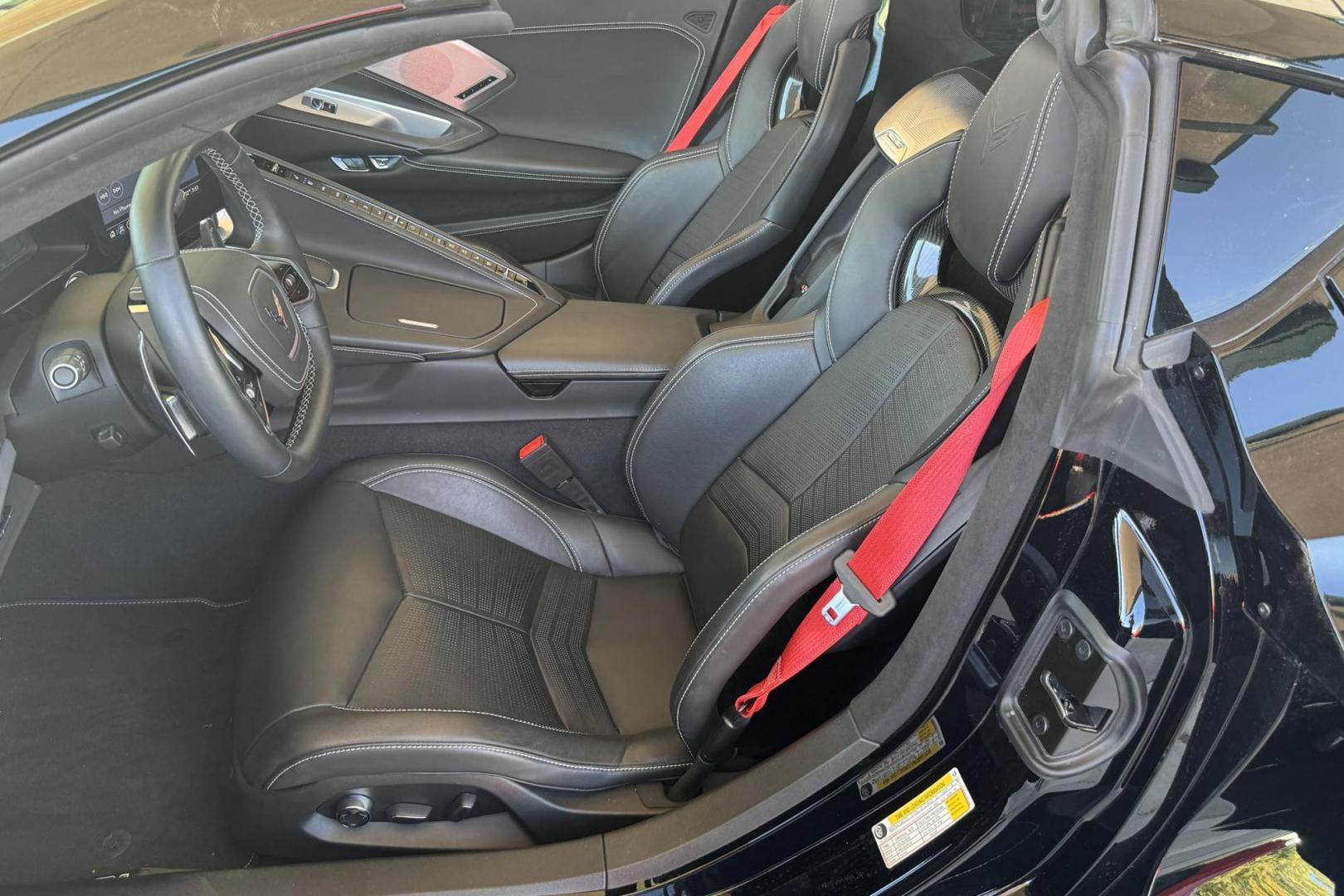 2021 Black /Ebony Chevrolet Corvette Stingray 3LT Z51 (1G1YC2D48M5) with an V8 6.2 Liter engine, Automatic 8 Speed transmission, located at 2304 W. Main St., Boise, ID, 83702, (208) 342-7777, 43.622105, -116.218658 - Photo#20
