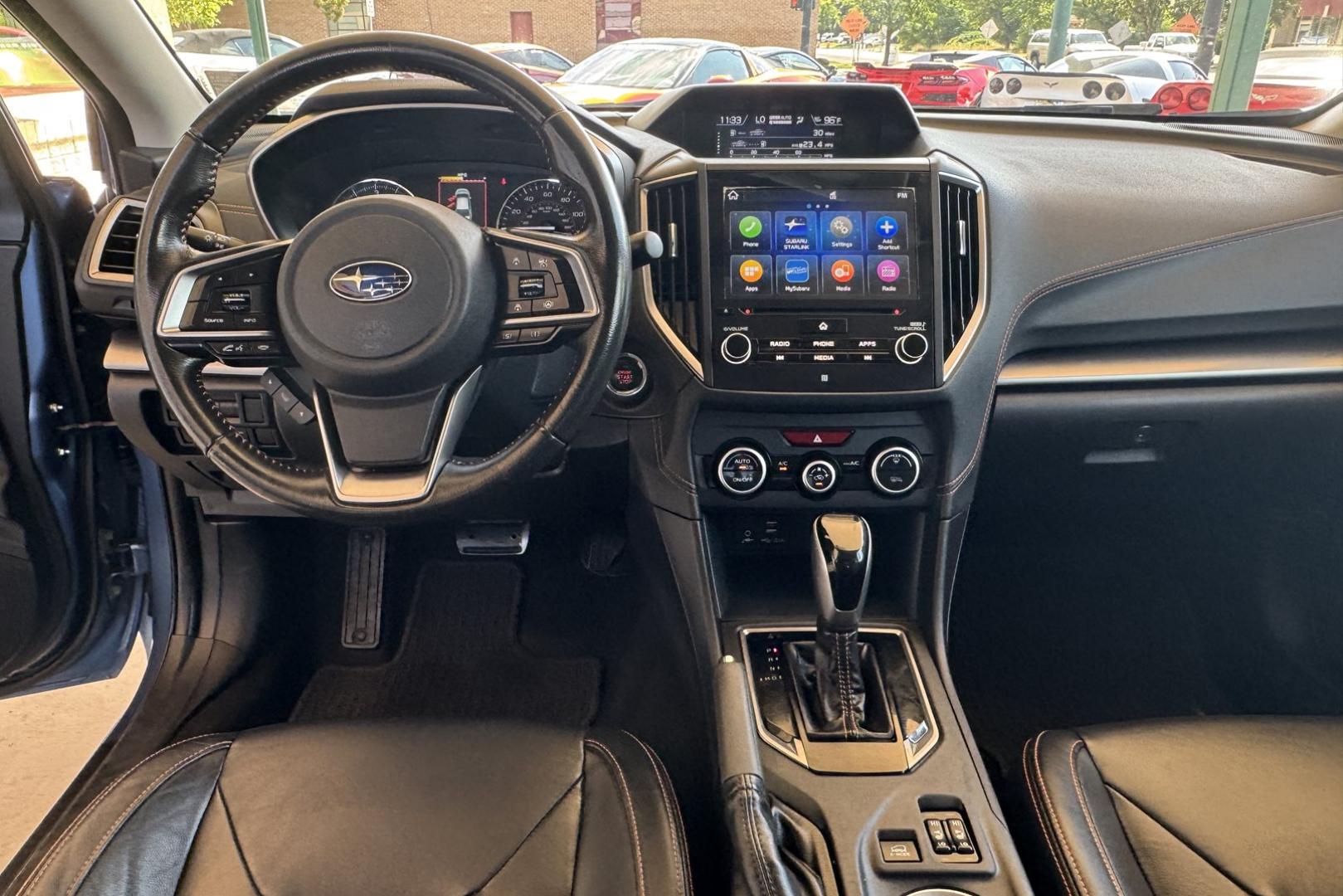 2021 Laguna Blue Pearl /Black Subaru Crosstrek Limited (JF2GTHMC5MH) with an H4 2.5 Liter engine, Automatic transmission, located at 2304 W. Main St., Boise, ID, 83702, (208) 342-7777, 43.622105, -116.218658 - Loaded With Safety Features! - Photo#7