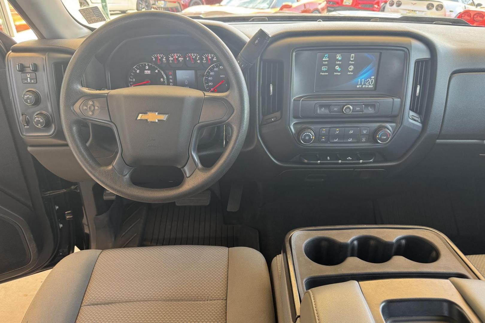 2018 Chevrolet Silverado 1500 Custom (1GCVKPEC9JZ) with an V8 5.3 Liter engine, Automatic 6 Speed transmission, located at 2304 W. Main St., Boise, ID, 83702, (208) 342-7777, 43.622105, -116.218658 - Sharp Looking 4x4! Seats 6! - Photo#13