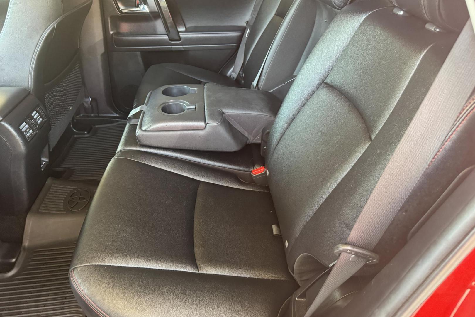 2023 Barcelona Red Metallic /Black Toyota 4Runner TRD Off Road Premium (JTERU5JR7P6) with an V6 4.0 Liter engine, Automatic transmission, located at 2304 W. Main St., Boise, ID, 83702, (208) 342-7777, 43.622105, -116.218658 - Very Clean TRD Off Road Premium! Ready For Adventure! - Photo#17