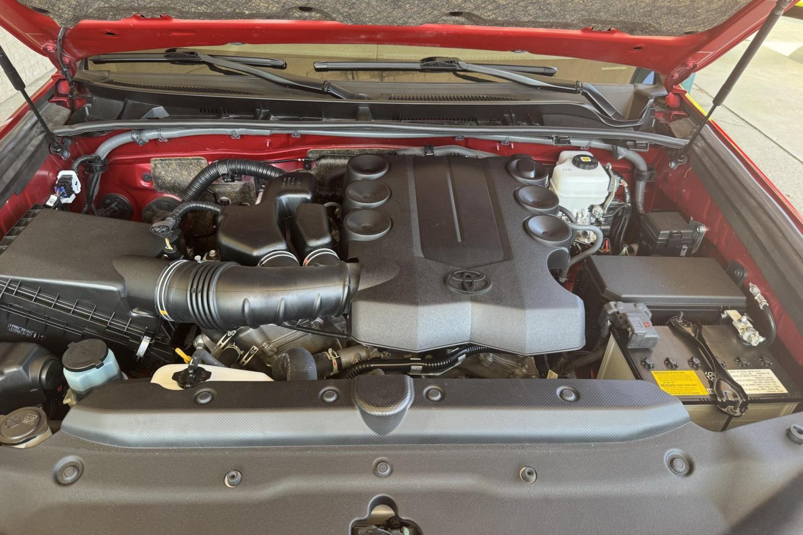 2023 Barcelona Red Metallic /Black Toyota 4Runner TRD Off Road Premium (JTERU5JR7P6) with an V6 4.0 Liter engine, Automatic transmission, located at 2304 W. Main St., Boise, ID, 83702, (208) 342-7777, 43.622105, -116.218658 - Very Clean TRD Off Road Premium! Ready For Adventure! - Photo#21