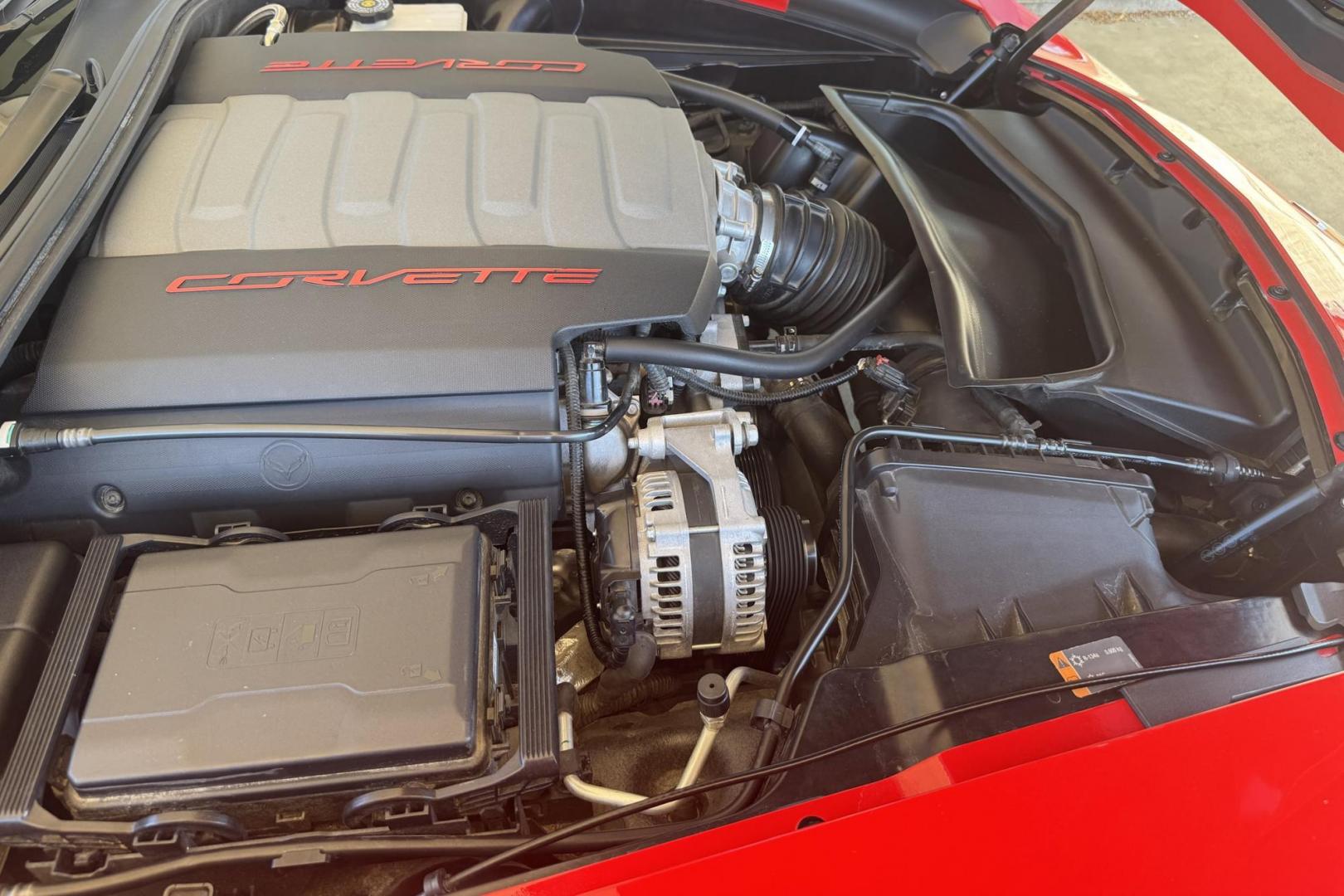 2014 Torch Red /Black Chevrolet Corvette Stingray 2LT (1G1YD2D77E5) with an V8 6.2 Liter engine, Automatic 6 Speed transmission, located at 2304 W. Main St., Boise, ID, 83702, (208) 342-7777, 43.622105, -116.218658 - Well Cared For C7 Corvette! - Photo#12