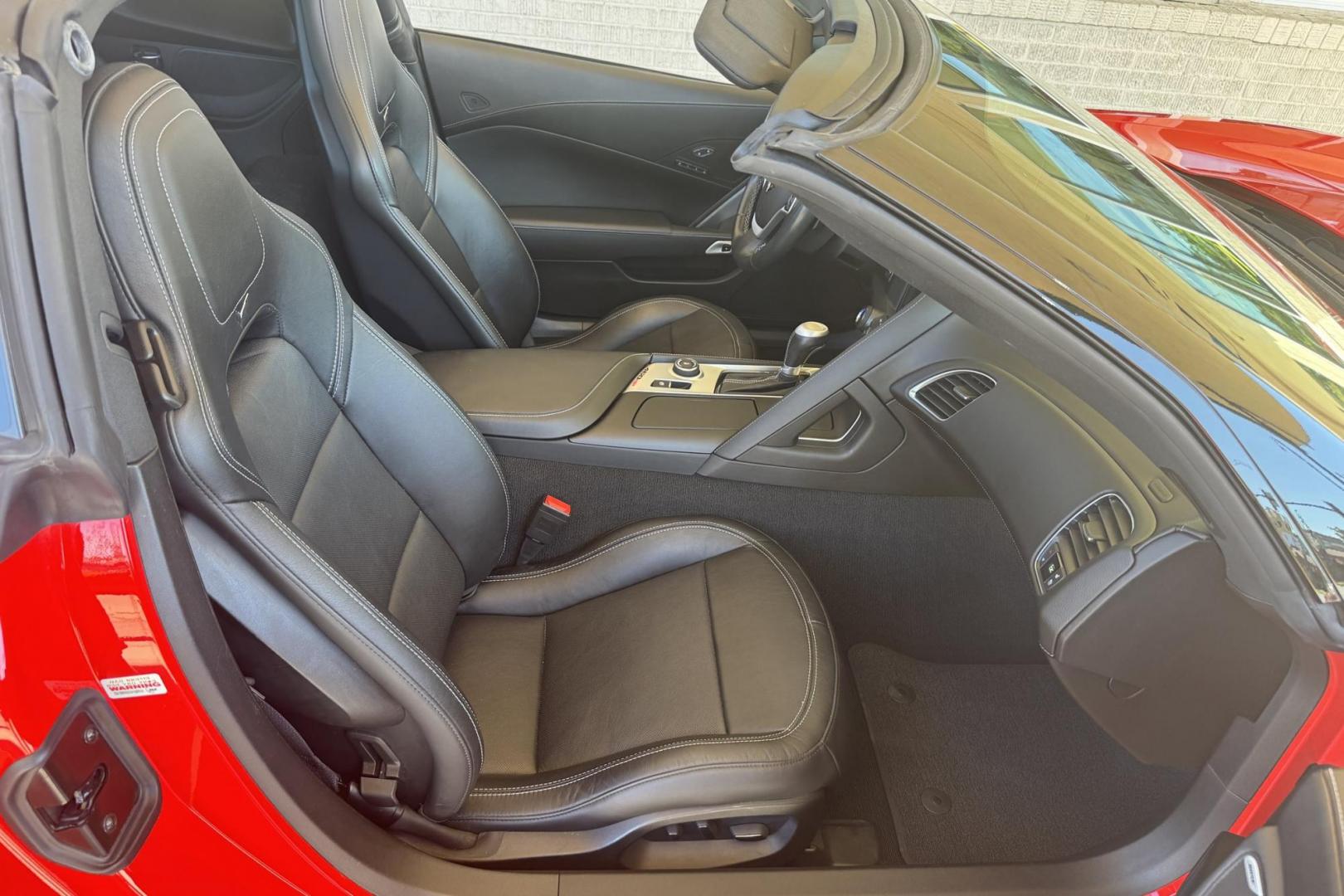 2014 Torch Red /Black Chevrolet Corvette Stingray 2LT (1G1YD2D77E5) with an V8 6.2 Liter engine, Automatic 6 Speed transmission, located at 2304 W. Main St., Boise, ID, 83702, (208) 342-7777, 43.622105, -116.218658 - Well Cared For C7 Corvette! - Photo#13