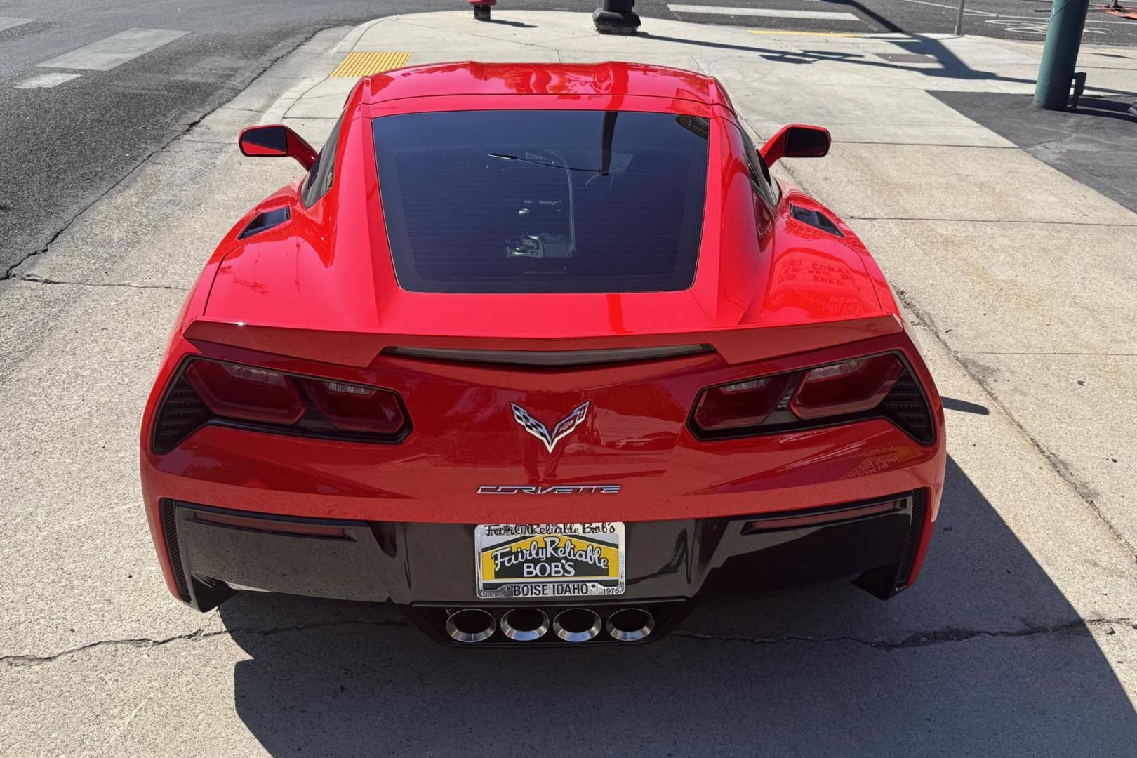 2014 Torch Red /Black Chevrolet Corvette Stingray 2LT (1G1YD2D77E5) with an V8 6.2 Liter engine, Automatic 6 Speed transmission, located at 2304 W. Main St., Boise, ID, 83702, (208) 342-7777, 43.622105, -116.218658 - Well Cared For C7 Corvette! - Photo#19