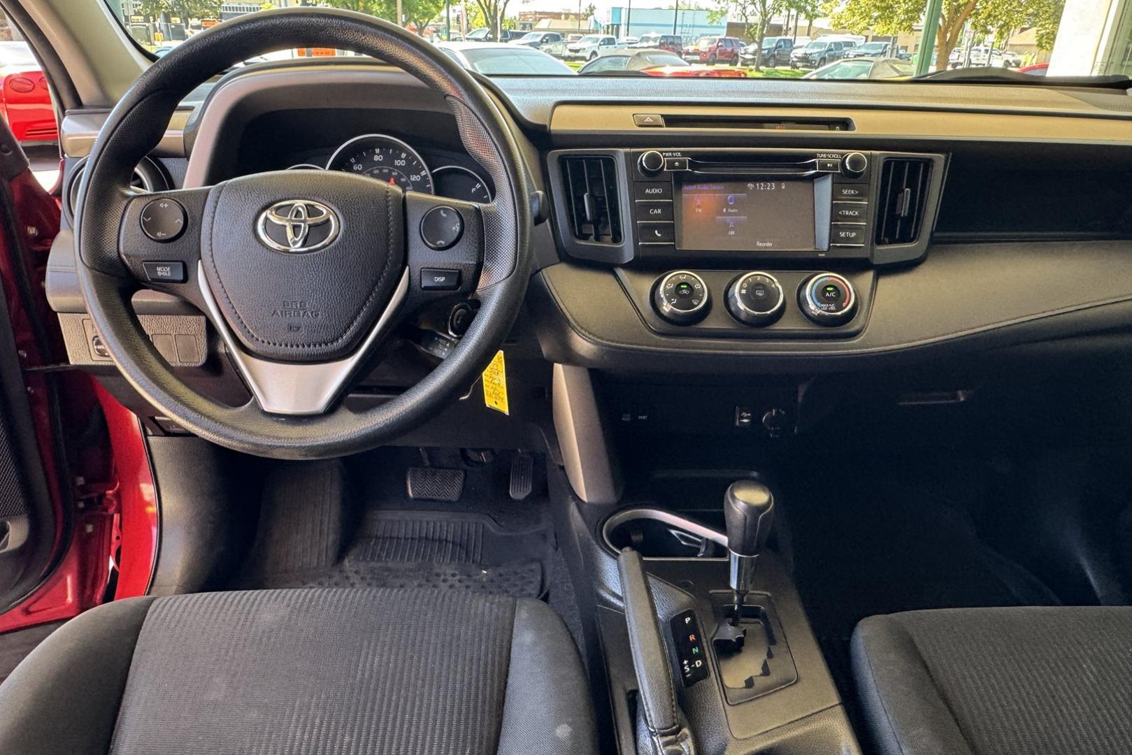2016 Barcelona Red Metallic /Black Toyota RAV4 LE (2T3BFREVXGW) with an 4 Cyl 2.5 Liter engine, Automatic transmission, located at 2304 W. Main St., Boise, ID, 83702, (208) 342-7777, 43.622105, -116.218658 - Hard To Find! Great To Own! - Photo#13