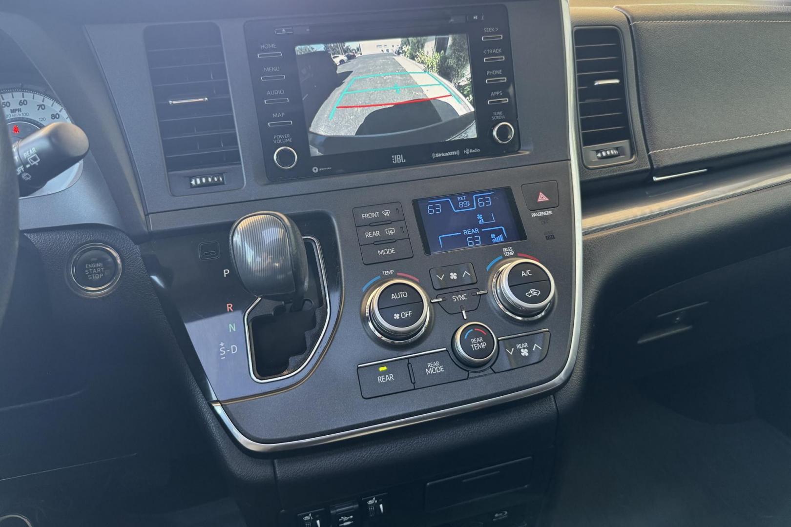 2019 Predawn Mica /Black Toyota Sienna SE Premium (5TDEZ3DC8KS) with an V6 3.5 Liter engine, Automatic 8 Speed transmission, located at 2304 W. Main St., Boise, ID, 83702, (208) 342-7777, 43.622105, -116.218658 - New Tires! Blue Ray Player! All Wheel Drive! Clean One Owner Idaho Car! - Photo#6