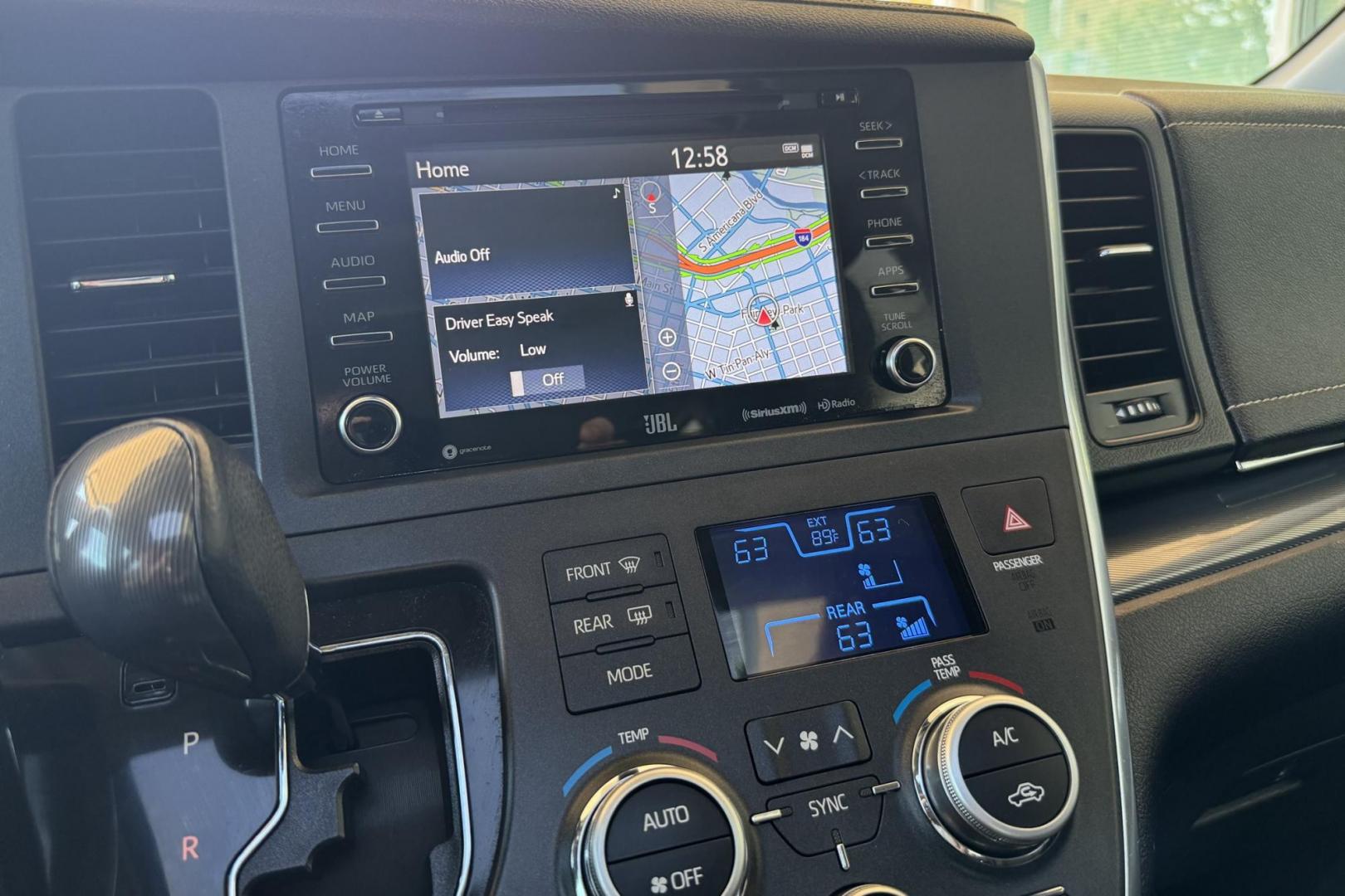 2019 Predawn Mica /Black Toyota Sienna SE Premium (5TDEZ3DC8KS) with an V6 3.5 Liter engine, Automatic 8 Speed transmission, located at 2304 W. Main St., Boise, ID, 83702, (208) 342-7777, 43.622105, -116.218658 - New Tires! Blue Ray Player! All Wheel Drive! Clean One Owner Idaho Car! - Photo#8