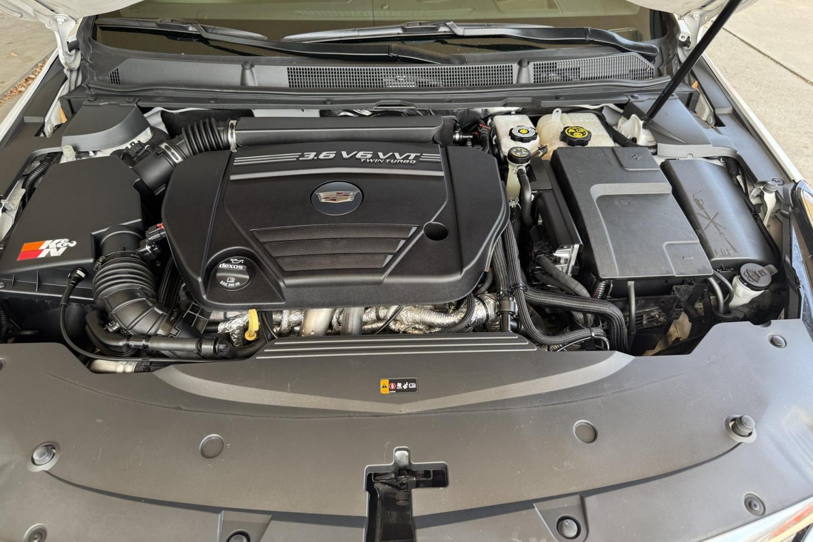 2018 Crystal White Tricoat /Jet Black Cadillac XTS Vsport Platinum AWD (2G61W5S89J9) with an V6 3.6 Liter Twin Turbo engine, Automatic 6 Speed transmission, located at 2304 W. Main St., Boise, ID, 83702, (208) 342-7777, 43.622105, -116.218658 - Performance, Comfort, Handling And All Wheel Drive! - Photo#18
