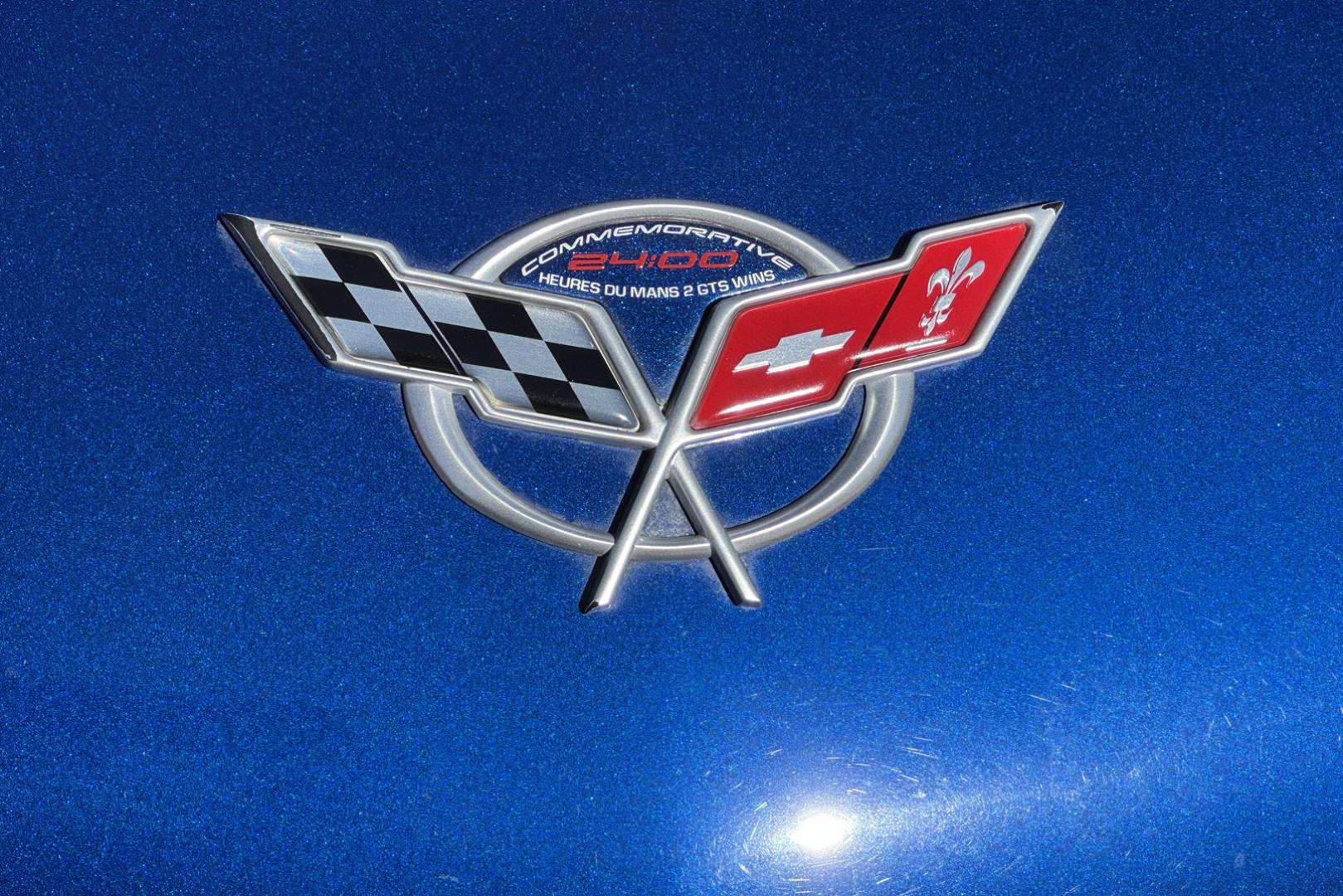 2004 Lemans Blue /Shale Chevrolet Corvette Commemorative Edition (1G1YY32G345) with an V8 5.7 Liter engine, 6 Speed Manual transmission, located at 2304 W. Main St., Boise, ID, 83702, (208) 342-7777, 43.622105, -116.218658 - 24k Miles! Only 2,659 Commemorative Edition Convertibles Were Produced! - Photo#5