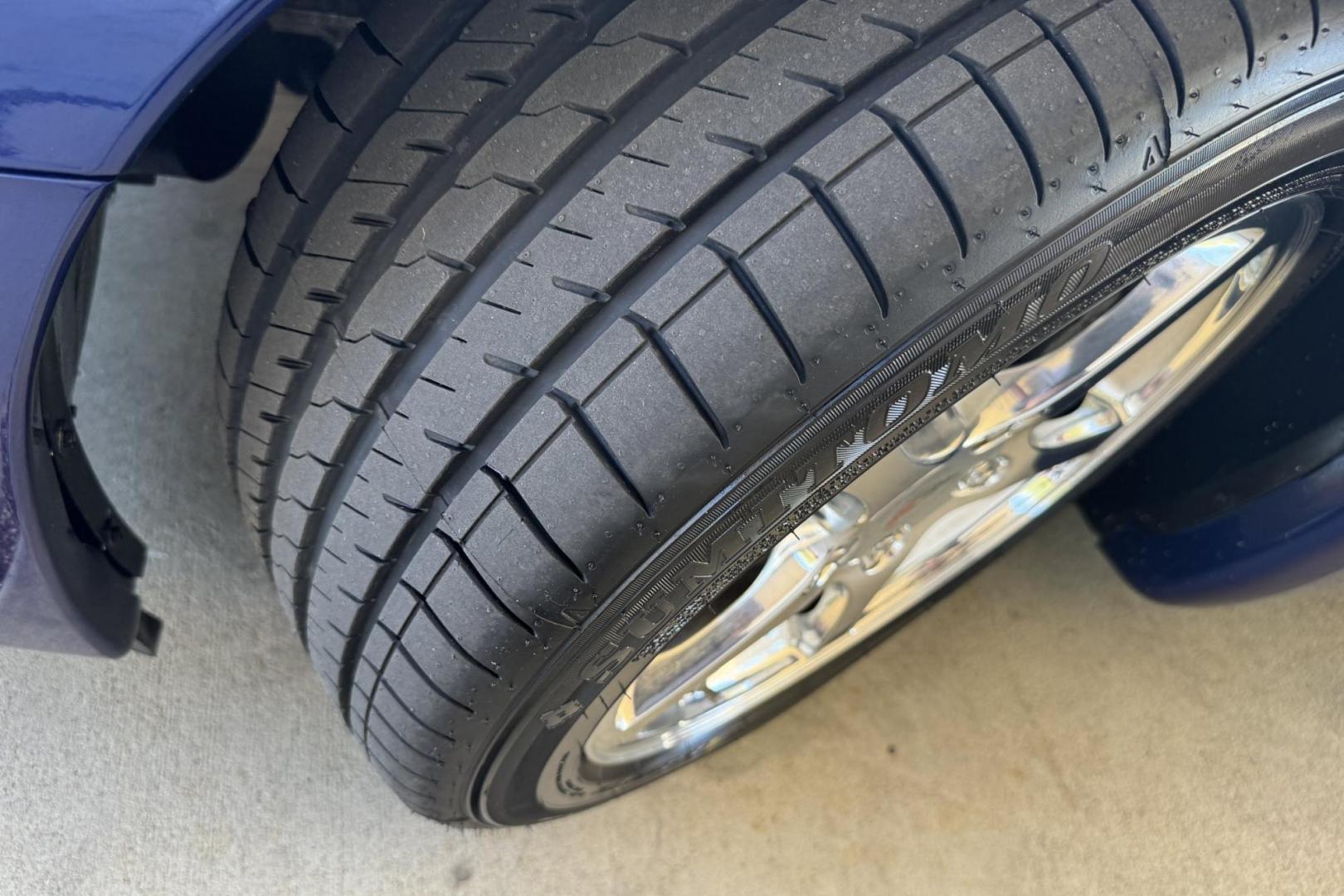 2004 Lemans Blue /Shale Chevrolet Corvette Commemorative Edition (1G1YY32G345) with an V8 5.7 Liter engine, 6 Speed Manual transmission, located at 2304 W. Main St., Boise, ID, 83702, (208) 342-7777, 43.622105, -116.218658 - 24k Miles! Only 2,659 Commemorative Edition Convertibles Were Produced! - Photo#12