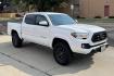 2022 Super White /Black Toyota Tacoma SR5 (3TMAZ5CN7NM) with an V6 3.5 Liter engine, Automatic 6 Speed transmission, located at 2304 W. Main St., Boise, ID, 83702, (208) 342-7777, 43.622105, -116.218658 - New Tires! Ready To Go! - Photo#2