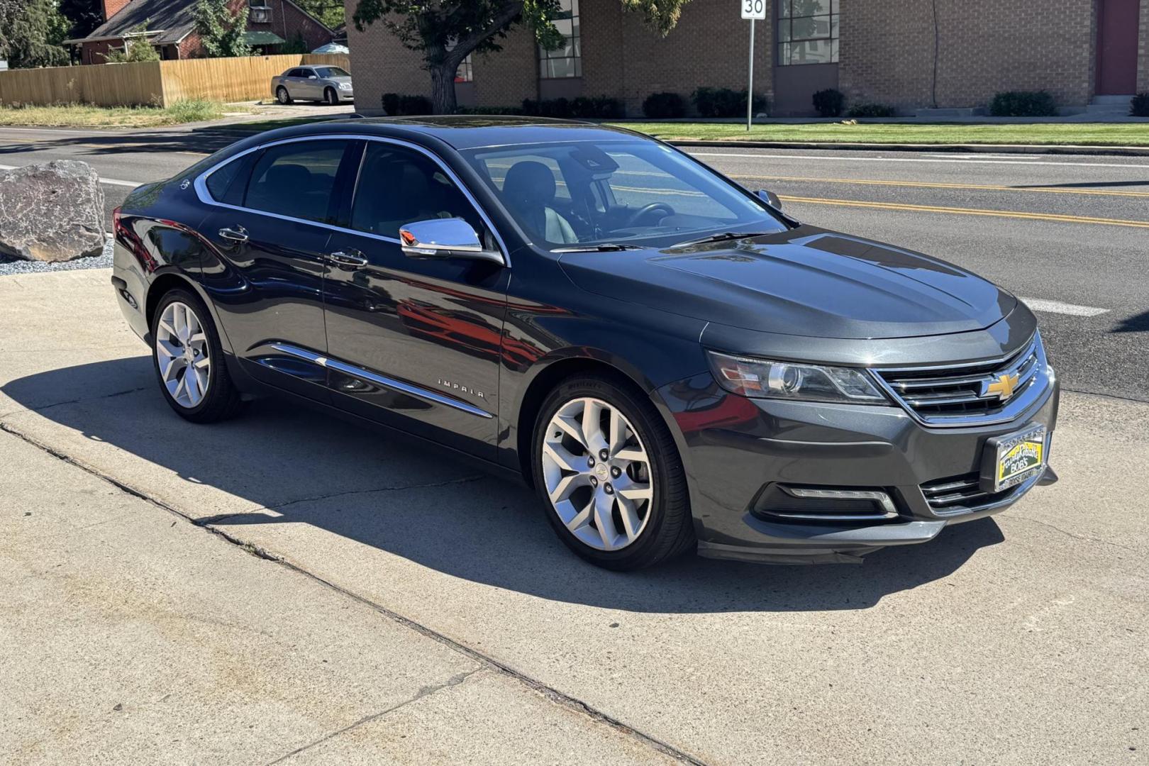 2014 Granite Crystal Metallic /Black Chevrolet Impala LTZ (2G1155S30E9) with an V6 3.6 Liter engine, Automatic transmission, located at 2304 W. Main St., Boise, ID, 83702, (208) 342-7777, 43.622105, -116.218658 - Smooth Ride! Great Cars! - Photo#2