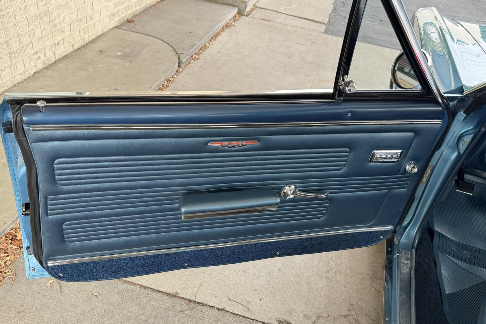 1967 Tyrol Blue /Blue Pontiac GTO (242177Z1232) , Automatic transmission, located at 2304 W. Main St., Boise, ID, 83702, (208) 342-7777, 43.622105, -116.218658 - Photo#5