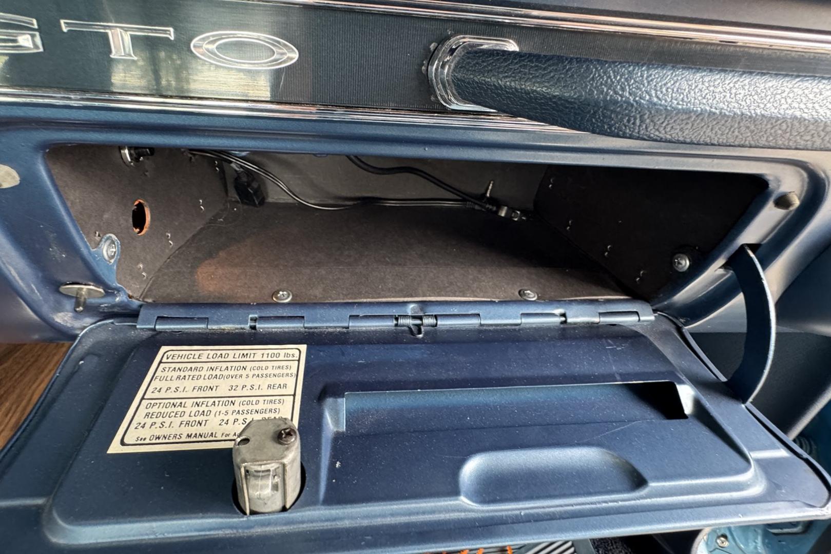 1967 Tyrol Blue /Blue Pontiac GTO (242177Z1232) , Automatic transmission, located at 2304 W. Main St., Boise, ID, 83702, (208) 342-7777, 43.622105, -116.218658 - Photo#25
