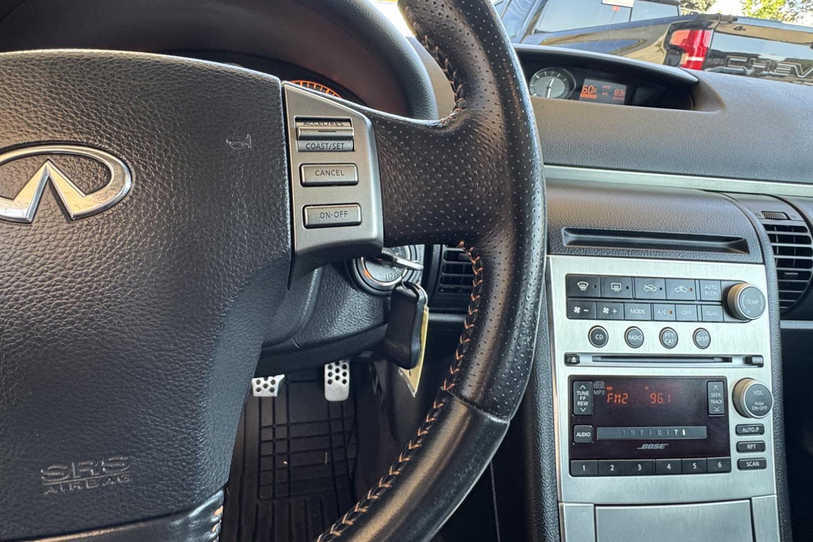 2007 Diamond Graphiet /Ebony Infiniti G35 (JNKCV54E67M) with an V6 3.5 Liter engine, 6 Speed Manual transmission, located at 2304 W. Main St., Boise, ID, 83702, (208) 342-7777, 43.622105, -116.218658 - Clean And Rare Manual Infiniti Coupe! - Photo#8